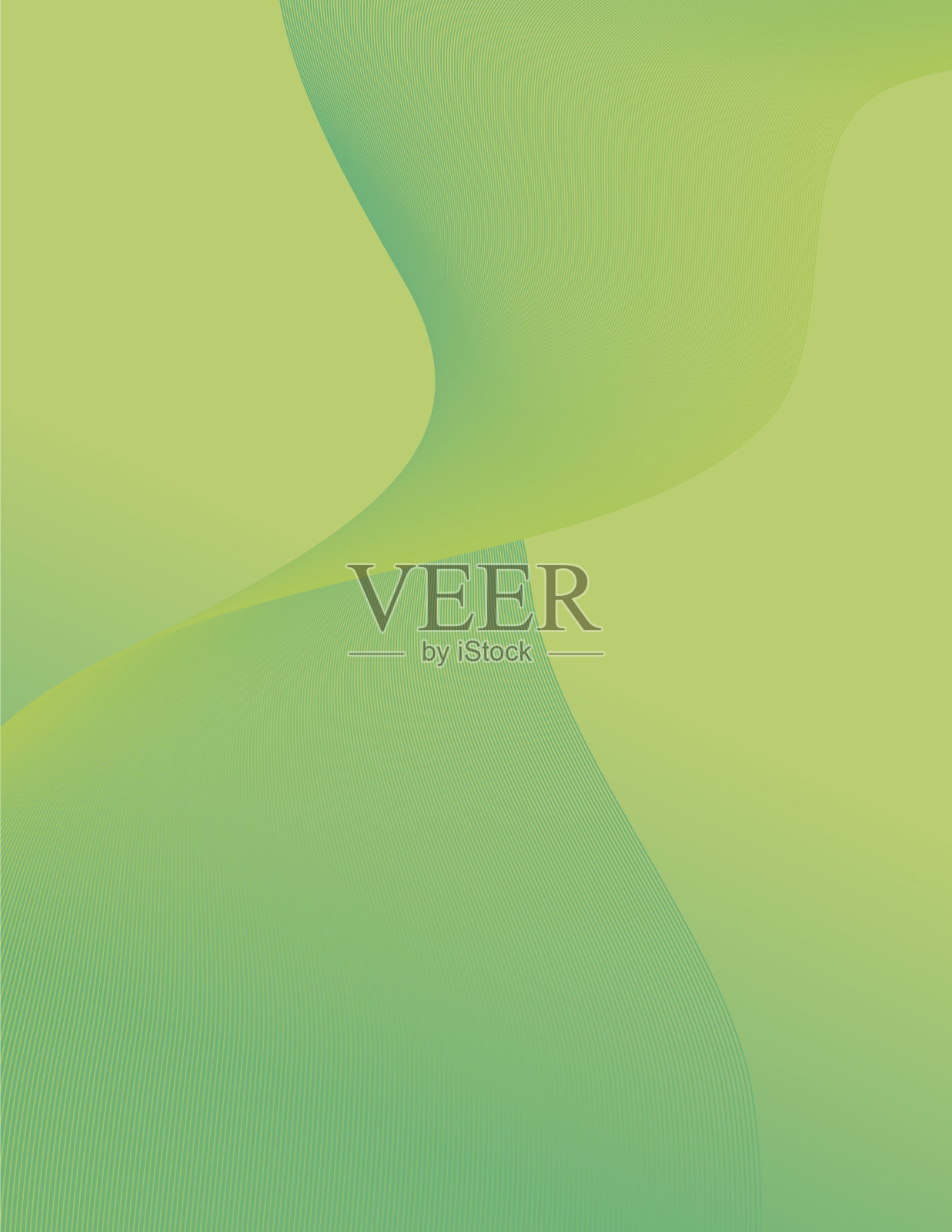 绿色抽象梯度背景插画图片素材