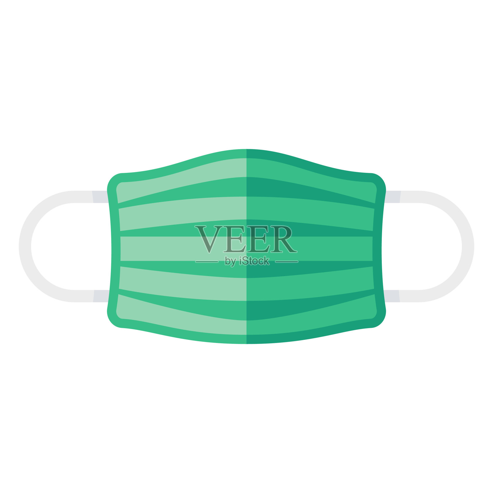 透明背景上的蒙版图标插画图片素材