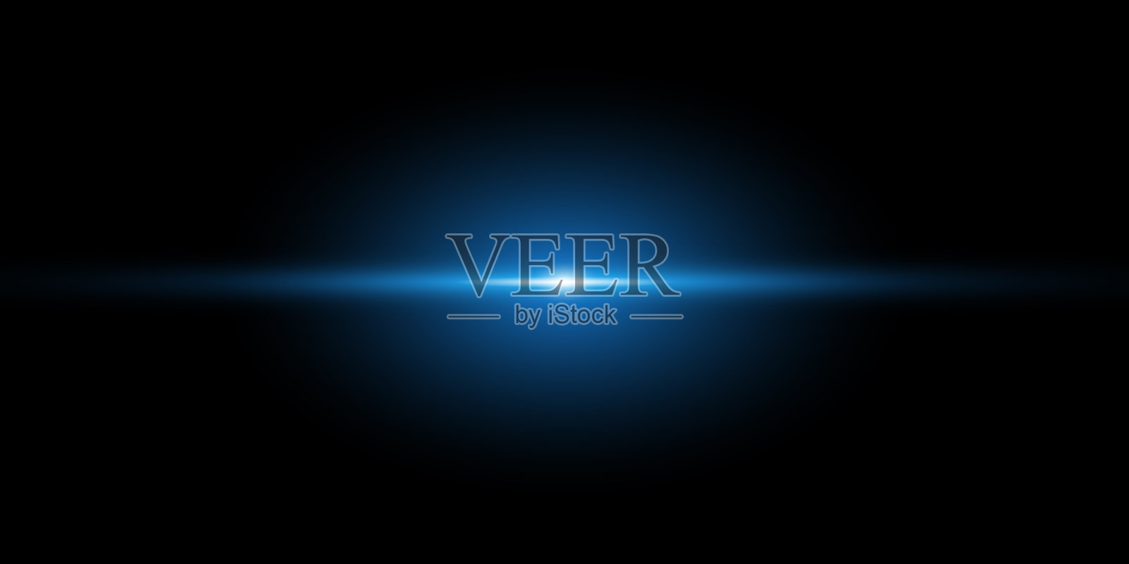 光束在黑色背景插画图片素材