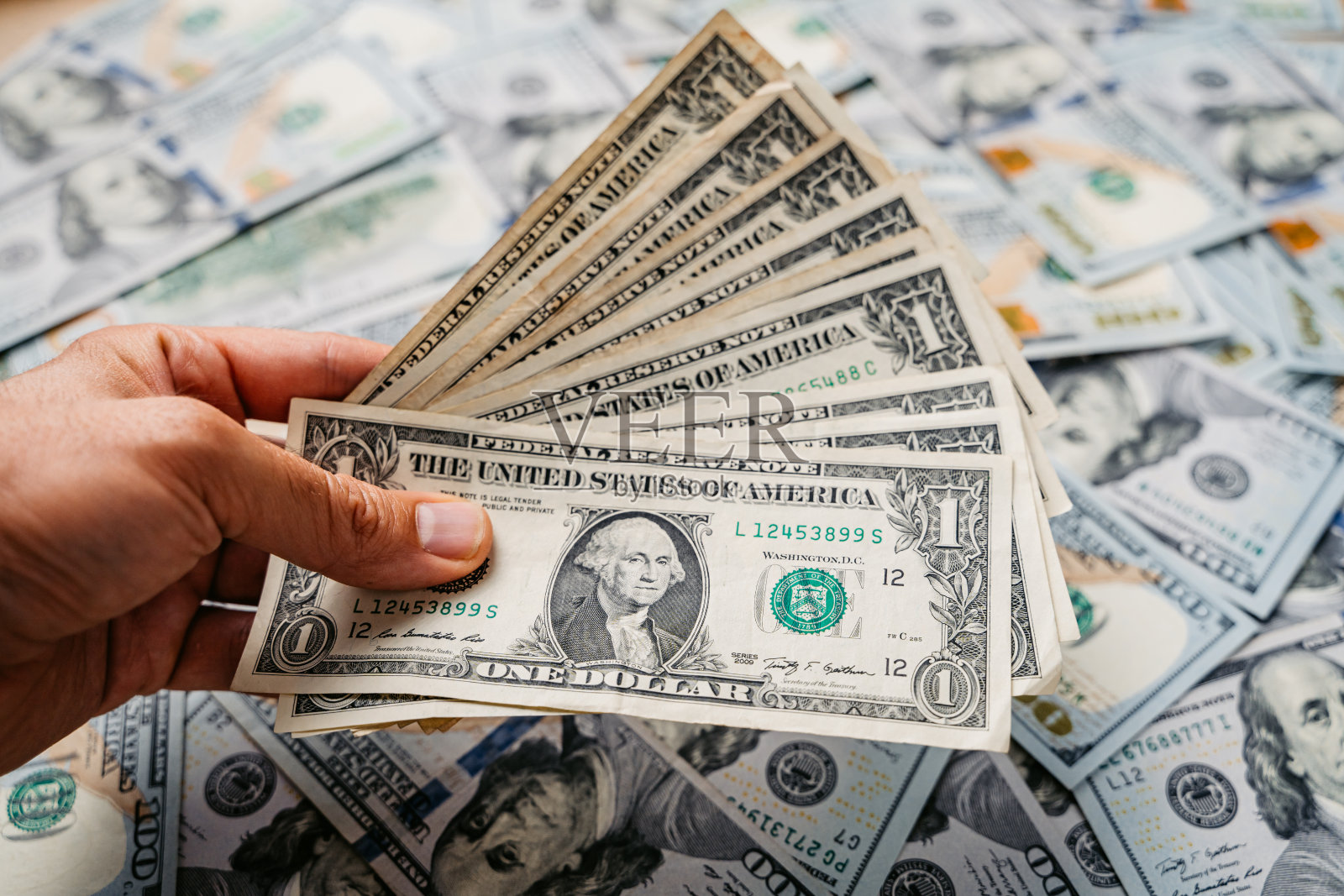 美钞照片摄影图片