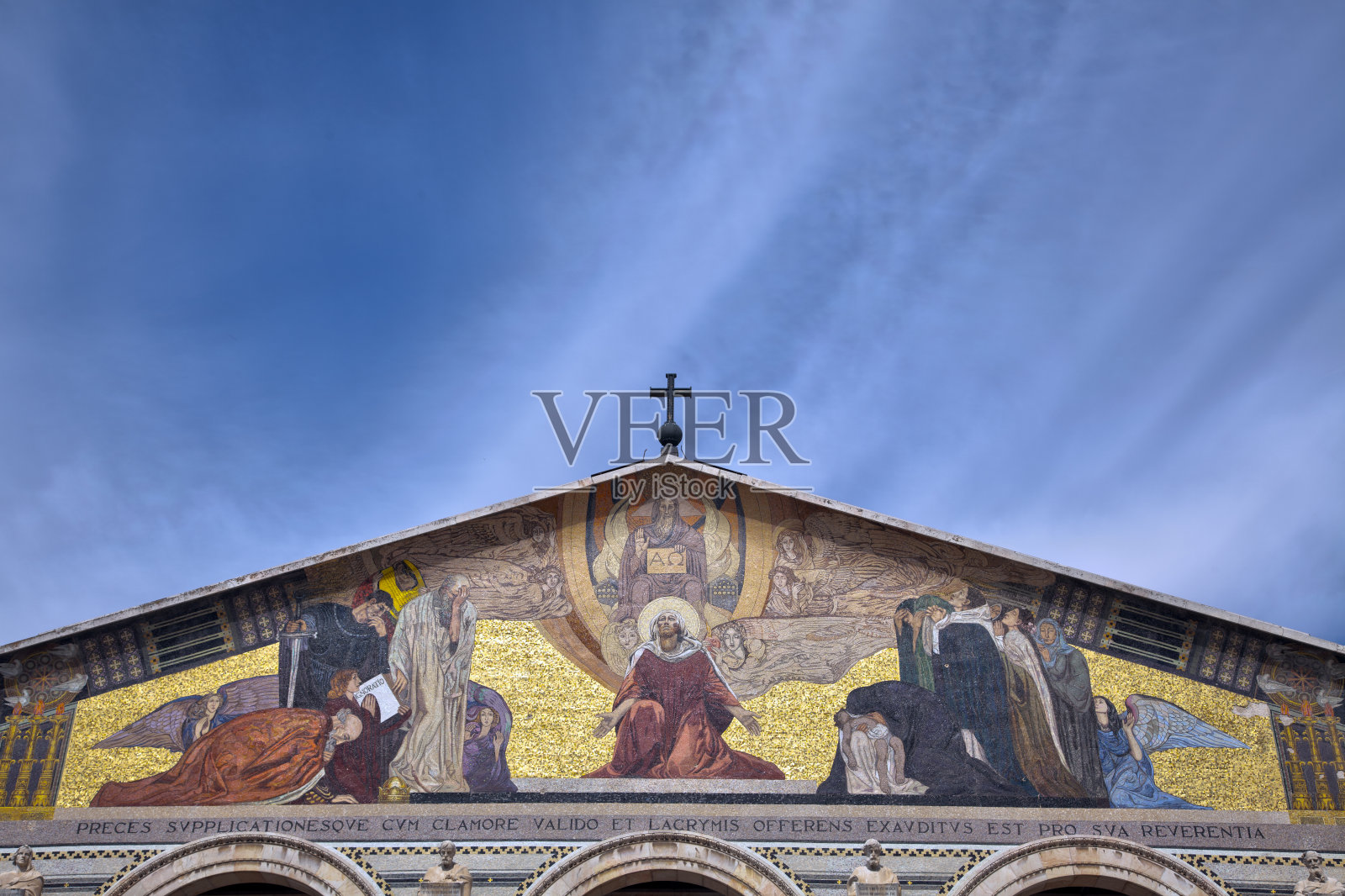 万国教会-客西马尼照片摄影图片