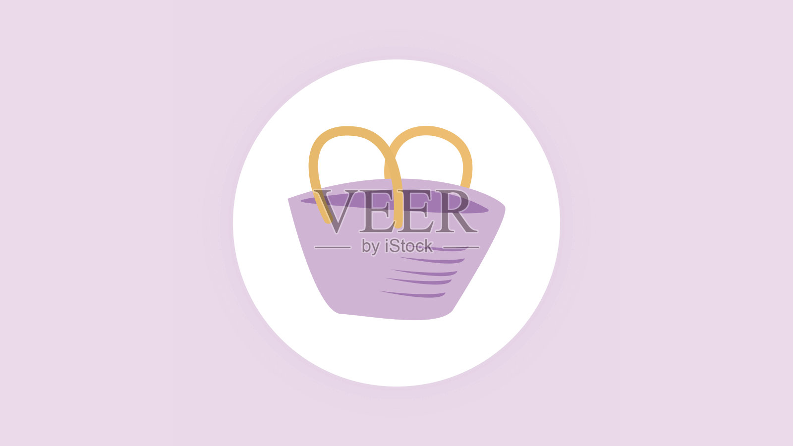 篮子里的图标插画图片素材