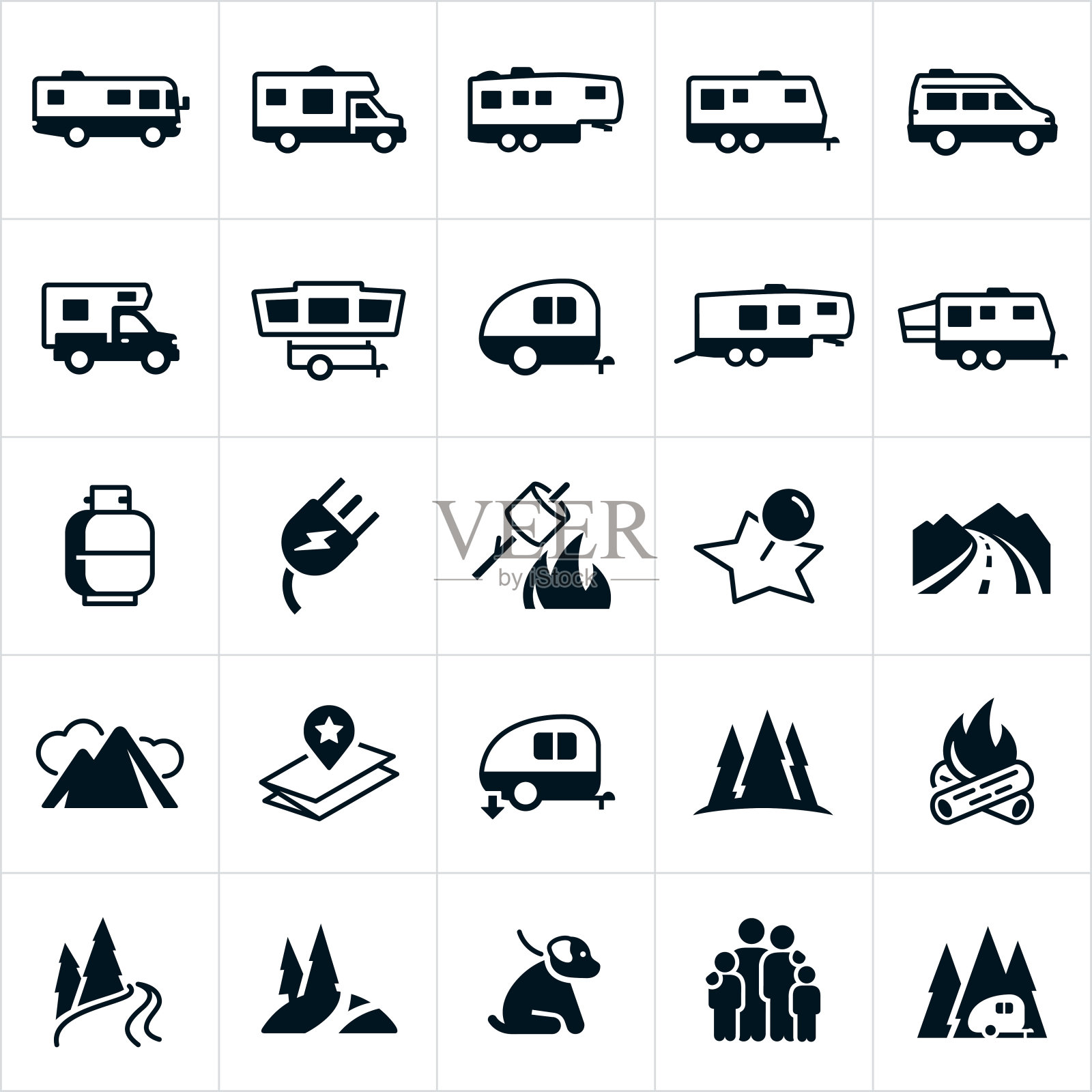 房体图标插画图片素材