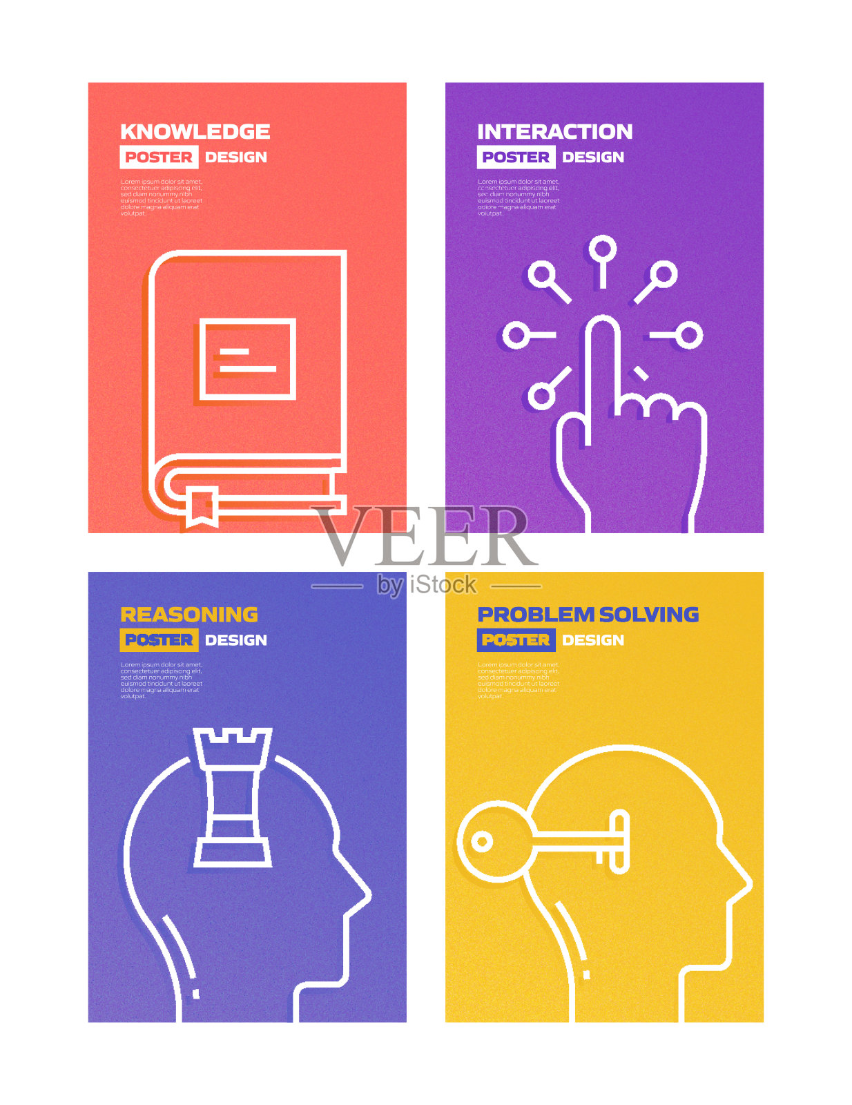 人工智能概念矢量图插画图片素材