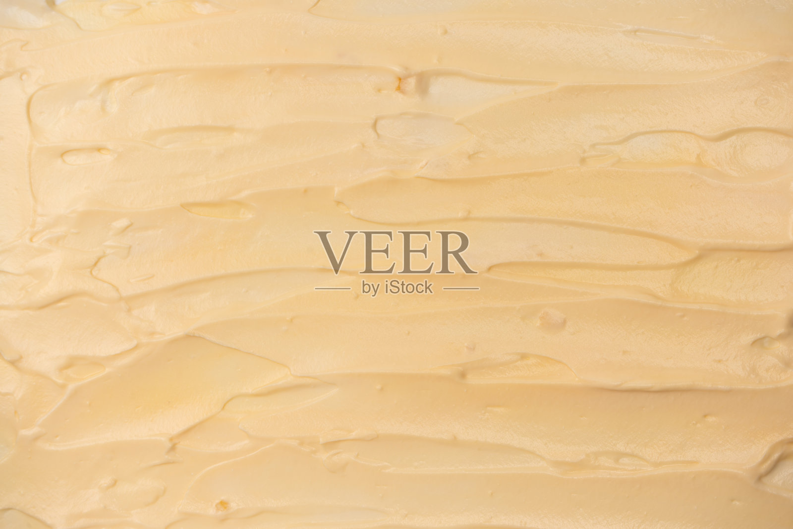 白色鲜奶油质感。前视图。照片摄影图片