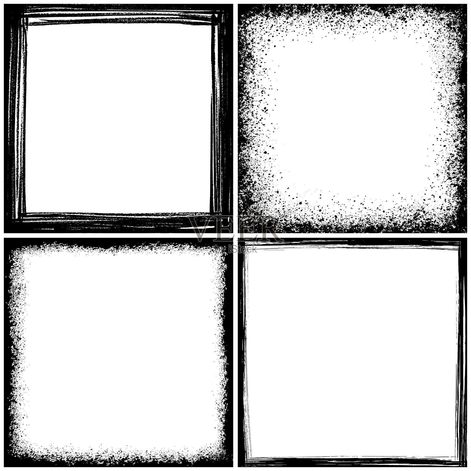 难看的东西边界框架插画图片素材