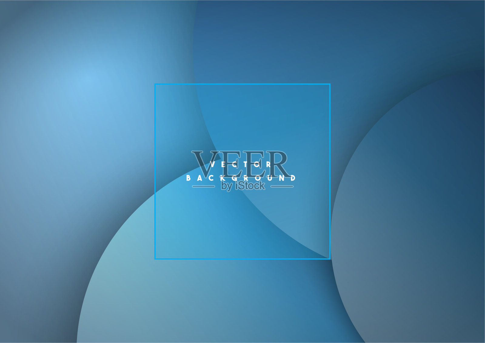 蓝色矢量背景插画图片素材