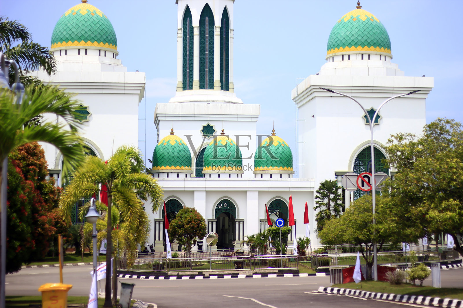 桑加塔大清真寺照片摄影图片