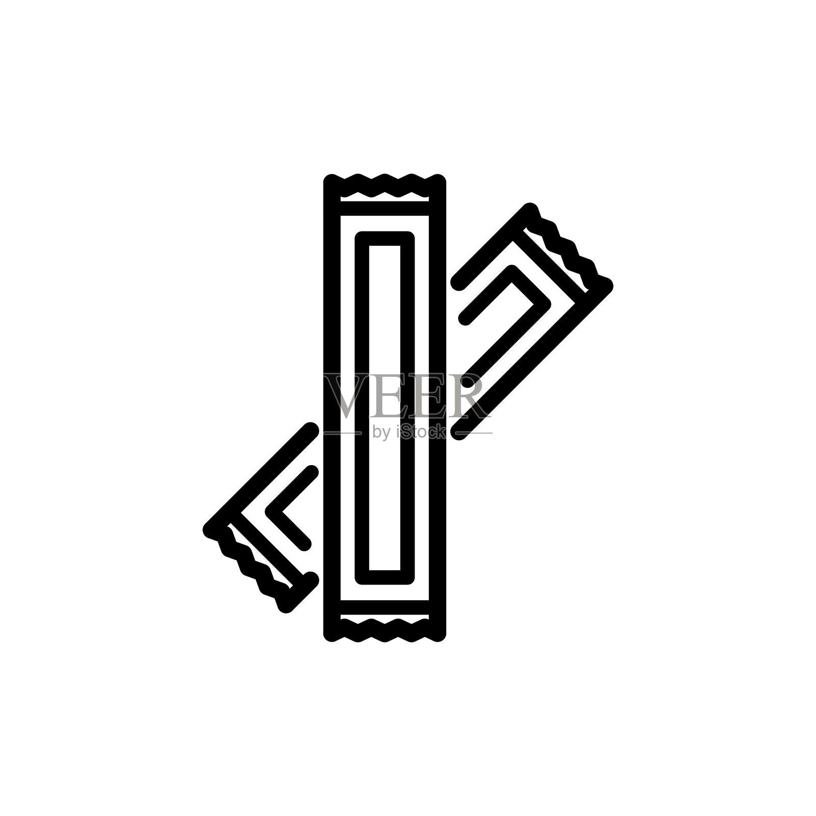 糖棒包装图标插画图片素材