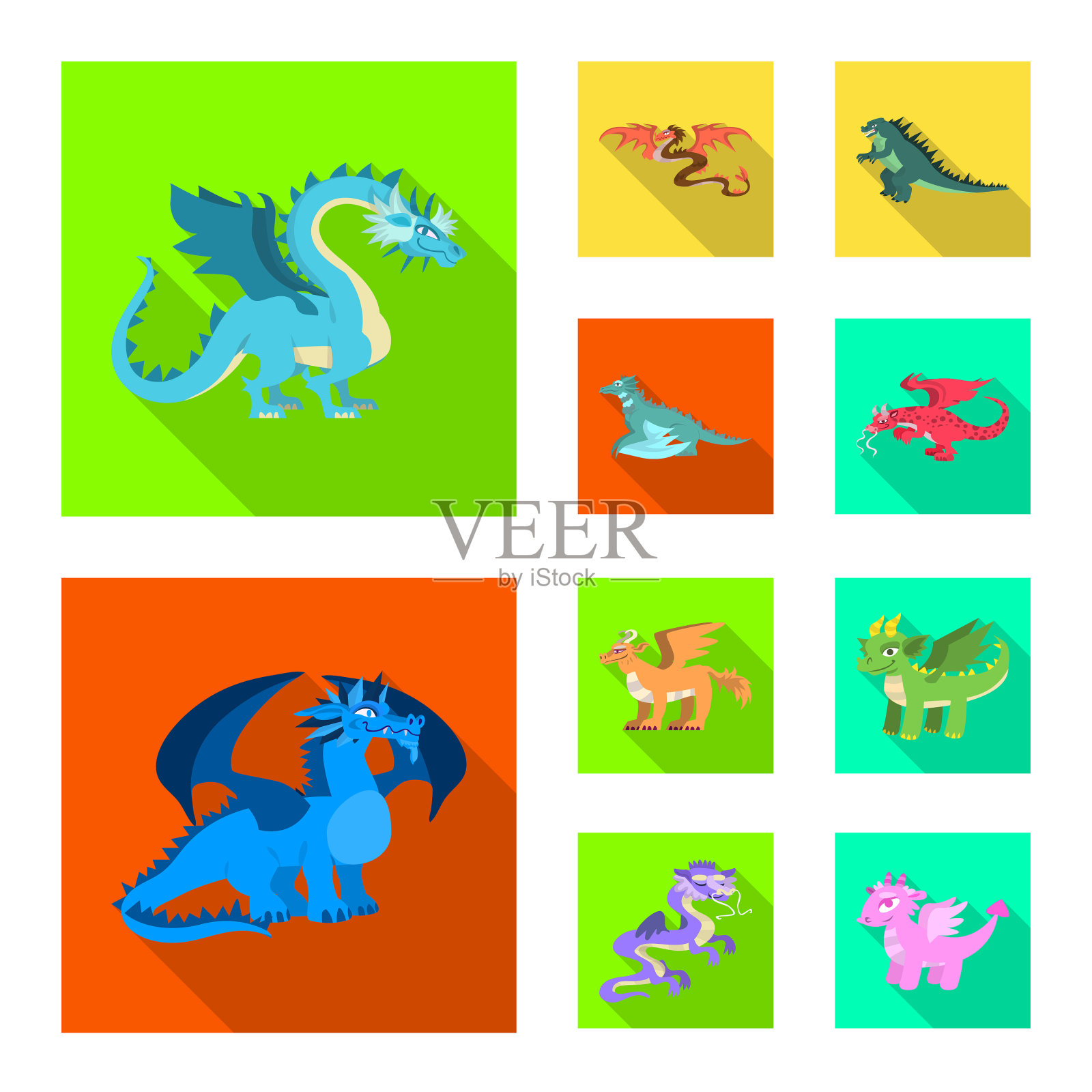 传说和万圣节图标插画图片素材