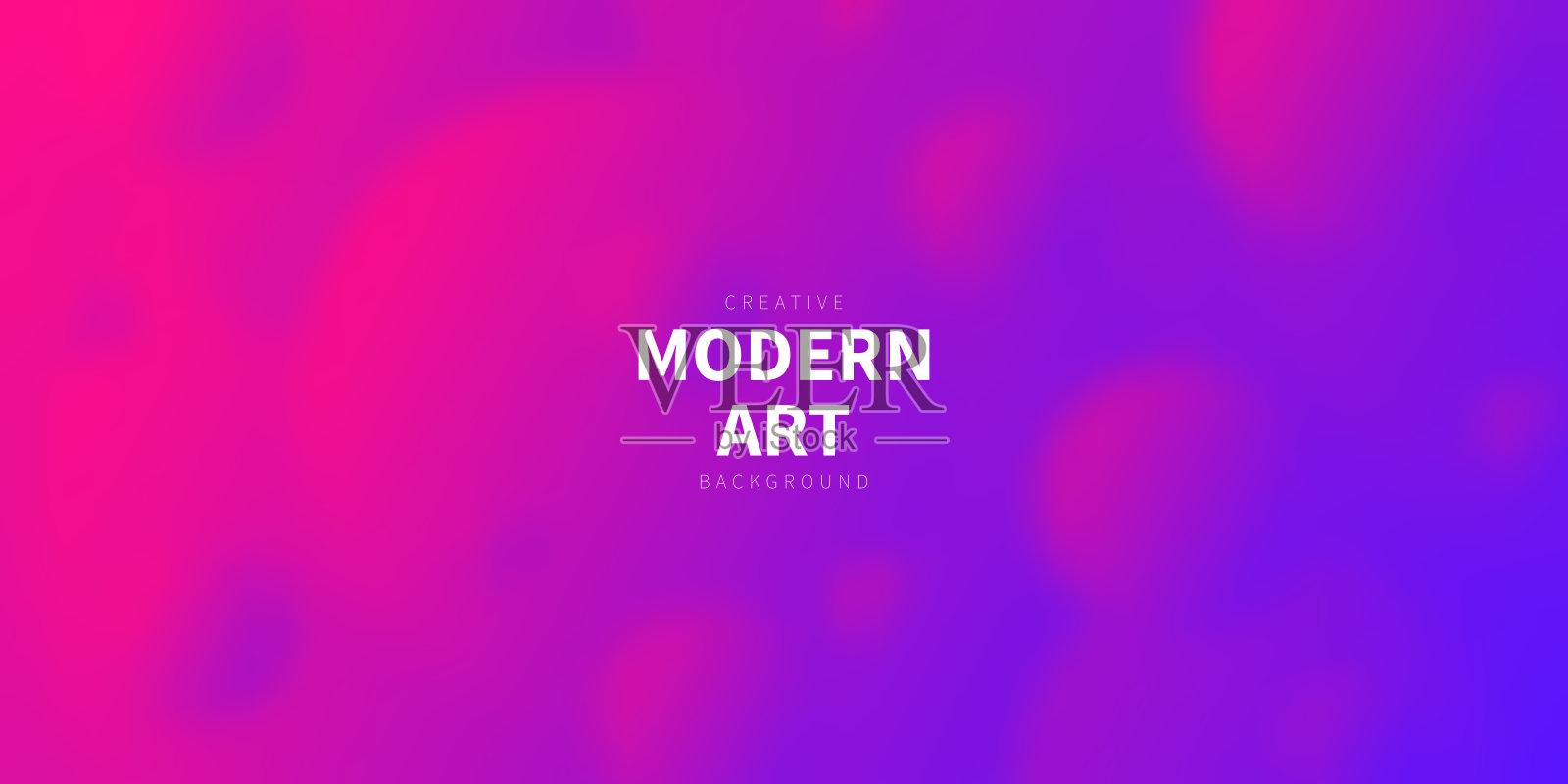 紫色抽象背景与模糊的圆形形状插画图片素材