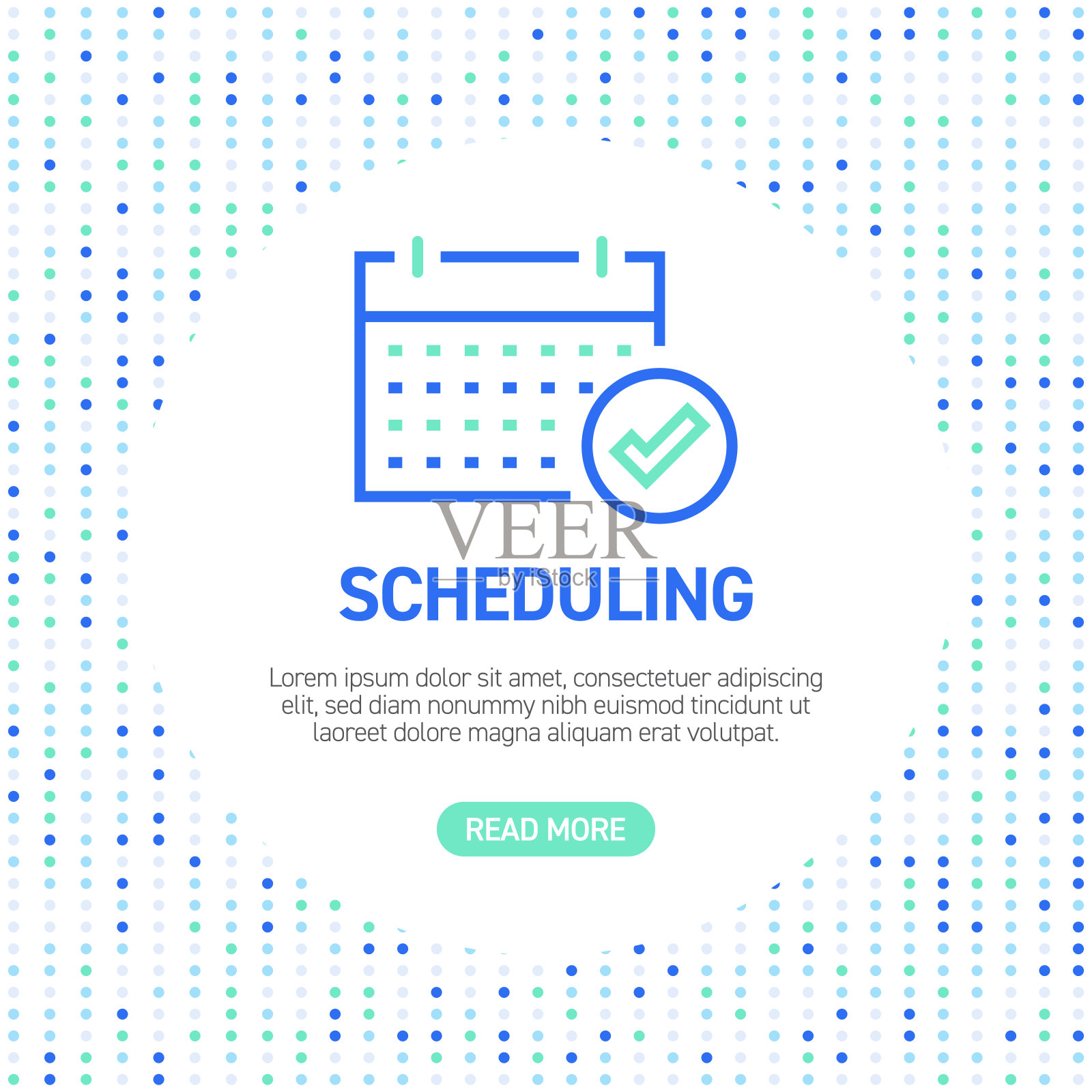 调度线图标。简单的轮廓图标与模式插画图片素材