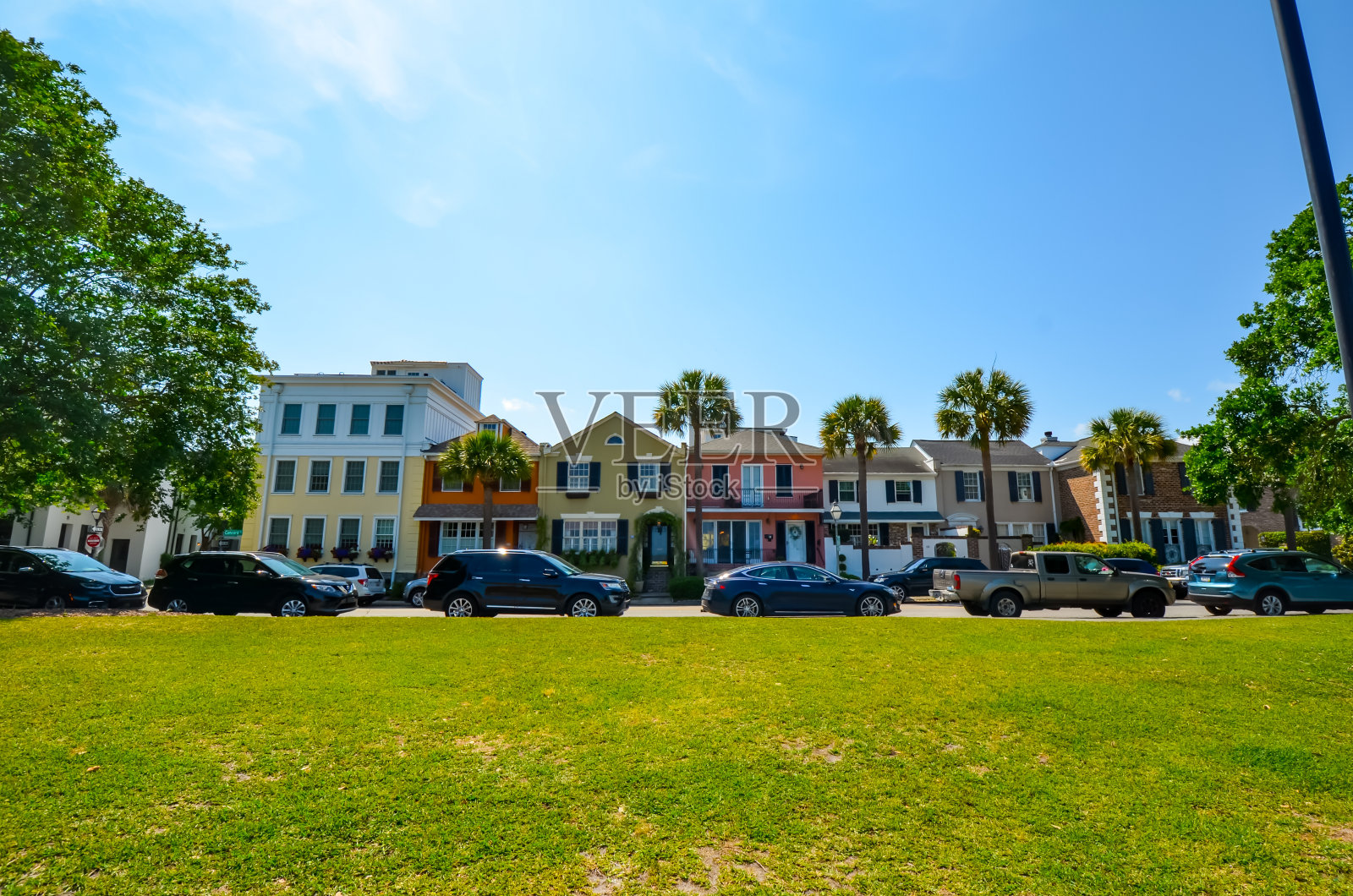 在历史悠久的查尔斯顿散步照片摄影图片