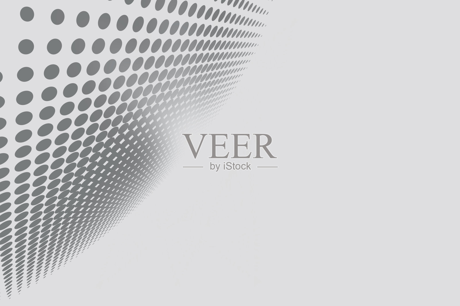 矢量半色调抽象过渡虚线圆形插画图片素材