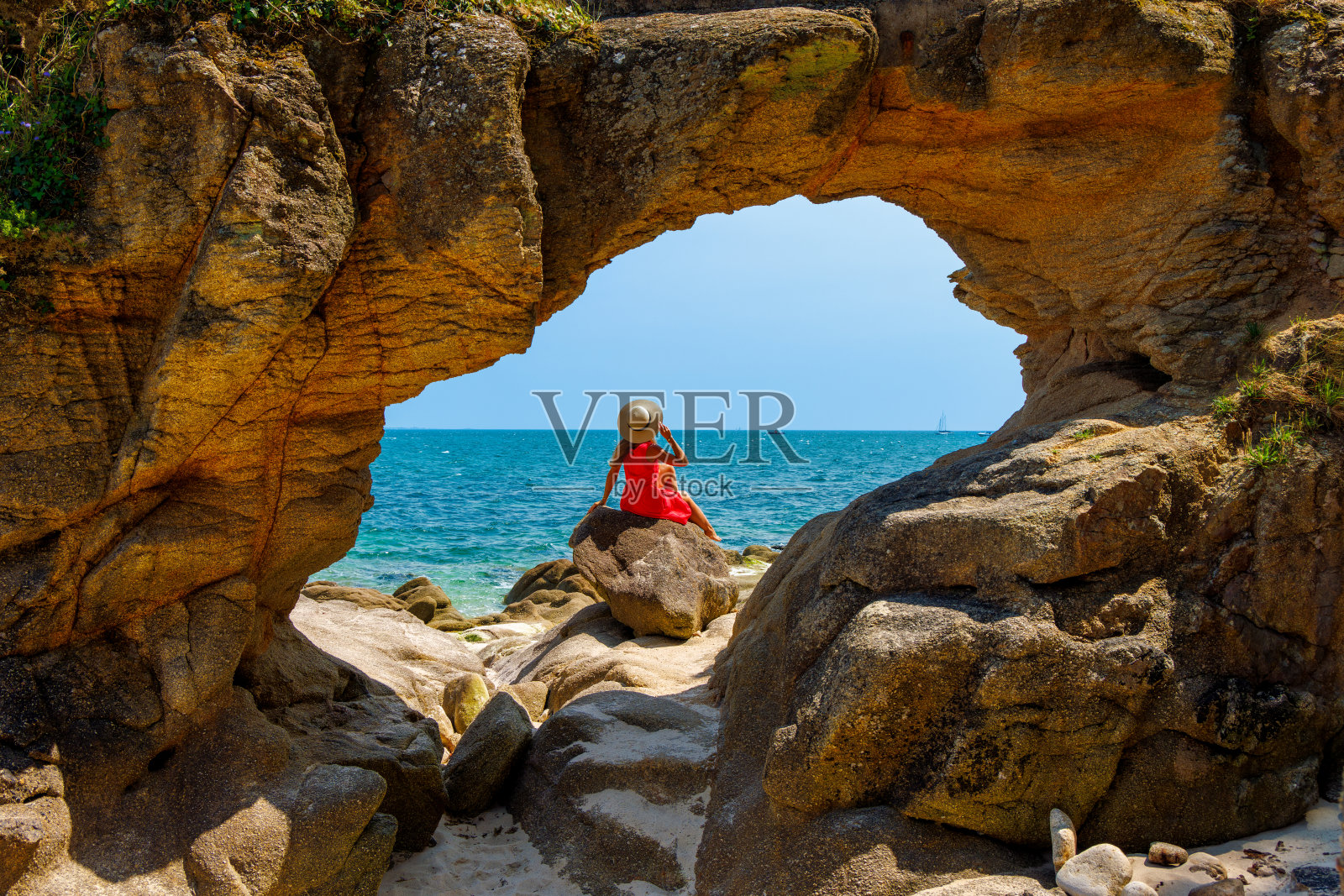 旅游，旅游目的地，暑假概念照片摄影图片