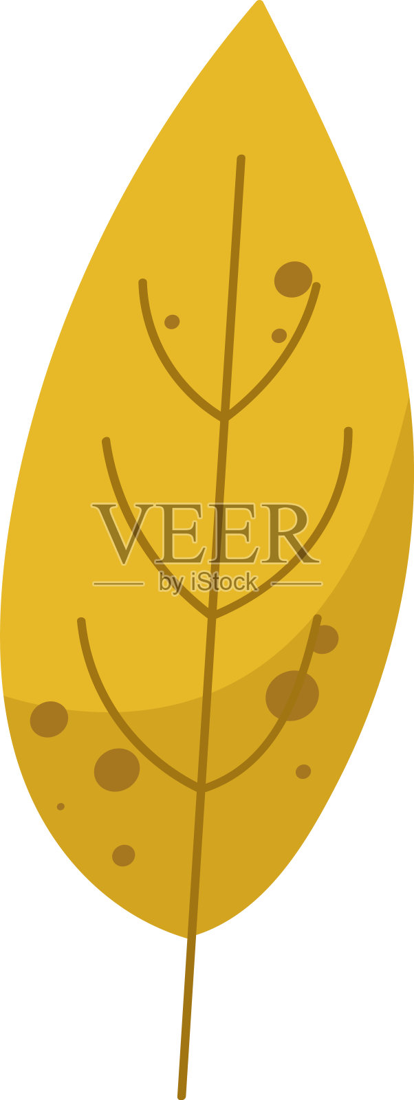 成分组成蘑菇叶套插画图片素材