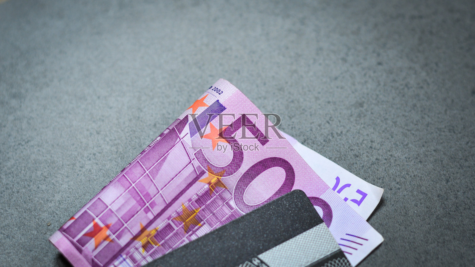 500欧元纸币照片摄影图片