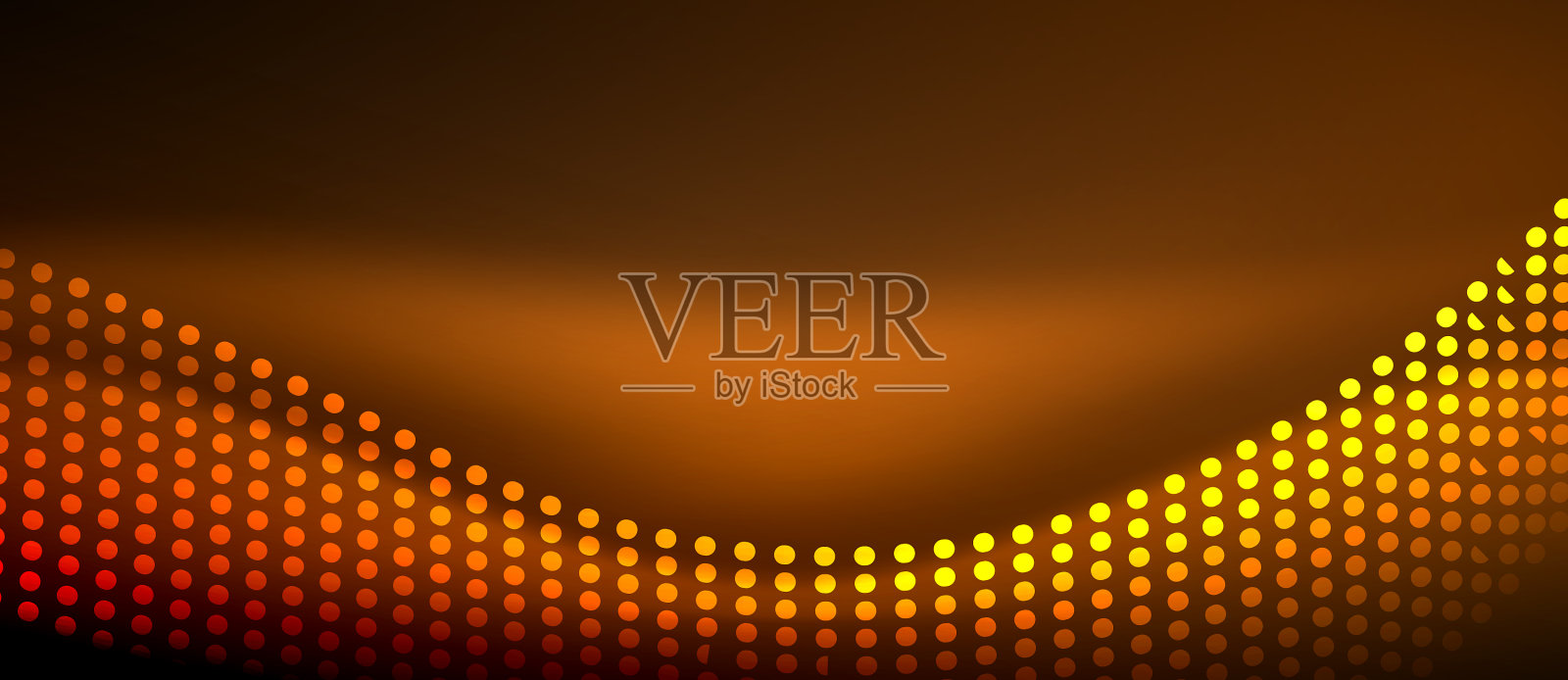 光滑而时尚的霓虹灯设计插画图片素材