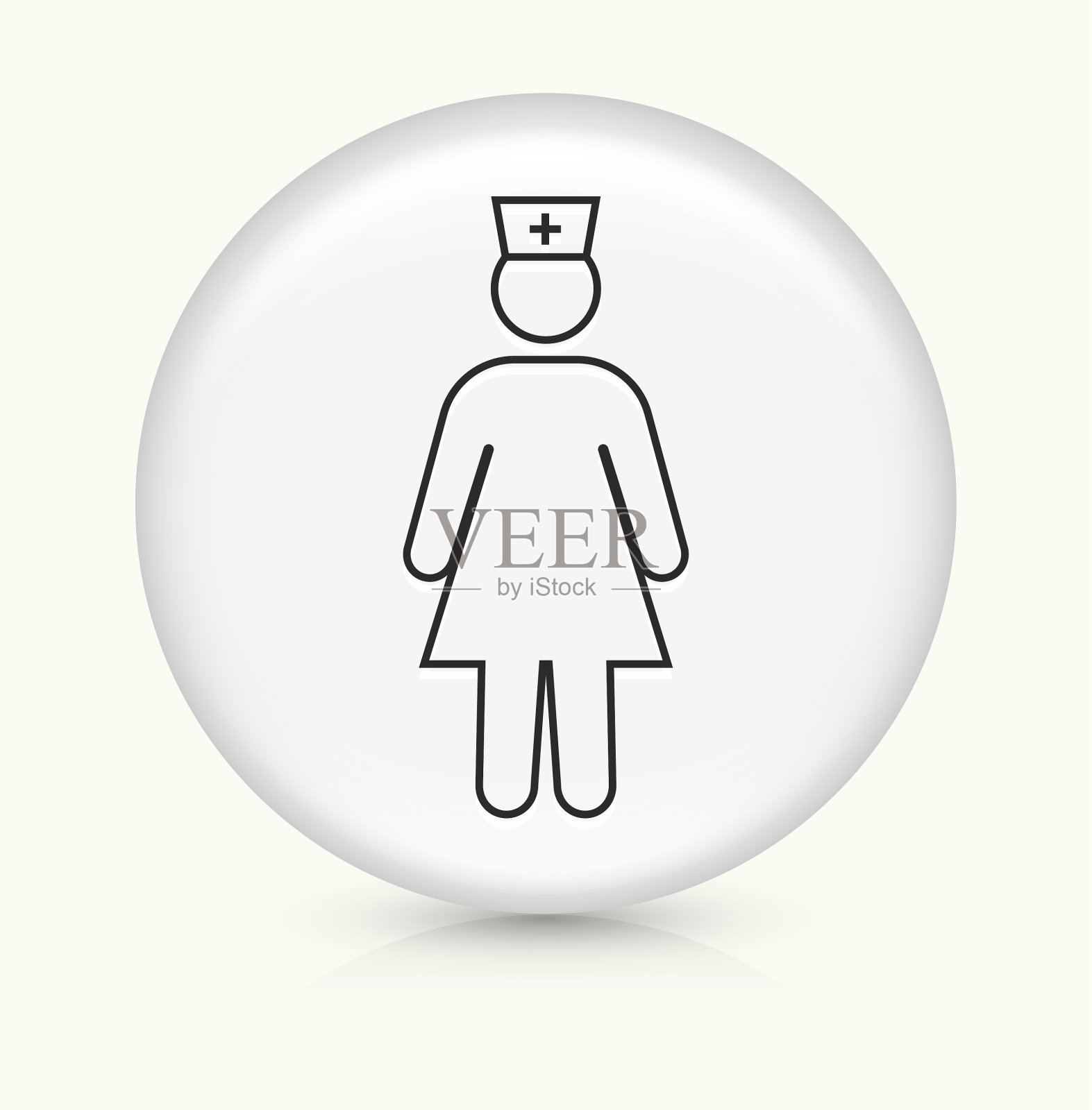 女护士偶像设计元素图片