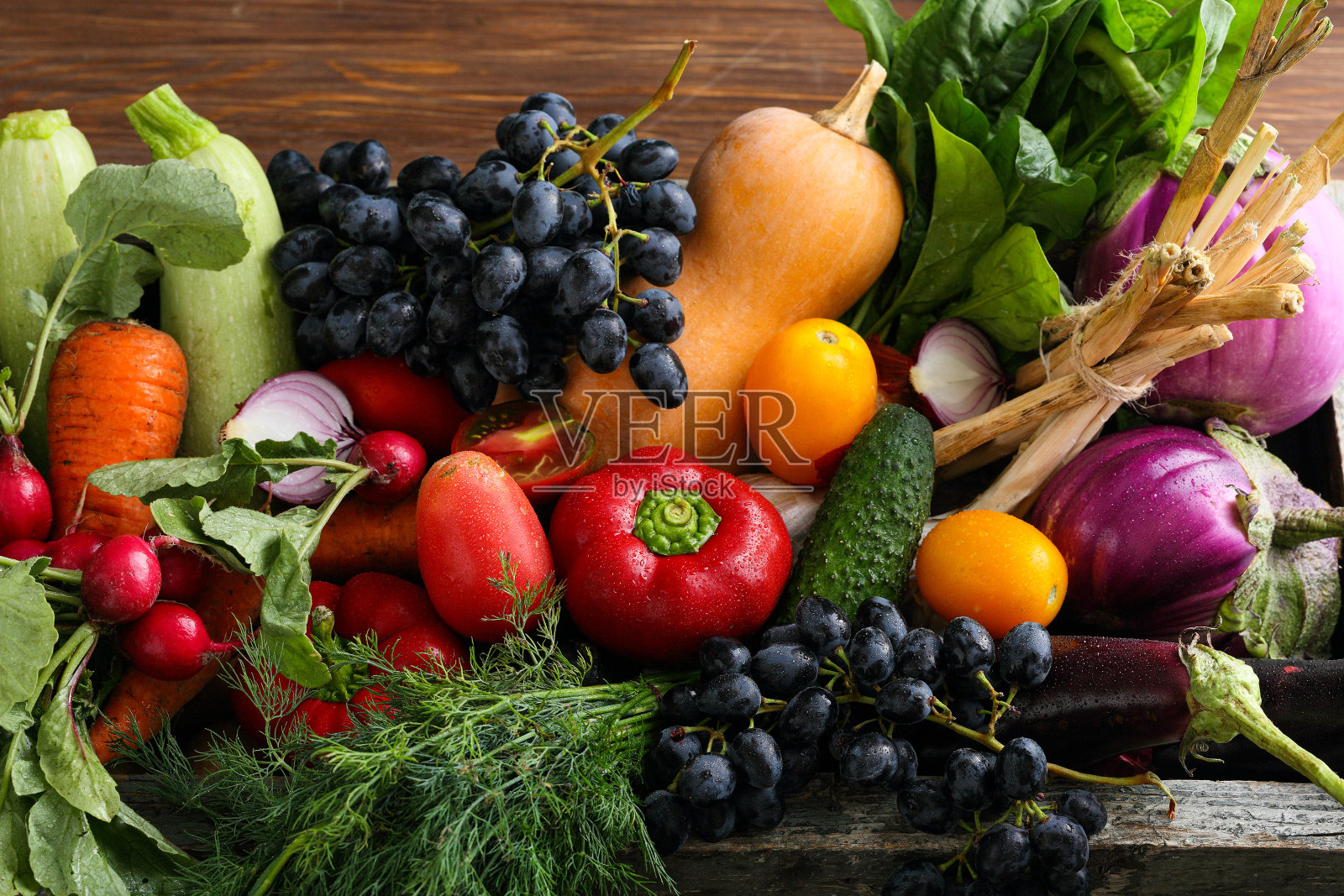 新鲜蔬菜套装照片摄影图片