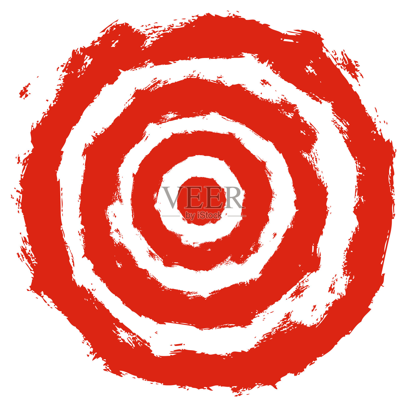 同心圆形状，背景矢量插图插画图片素材