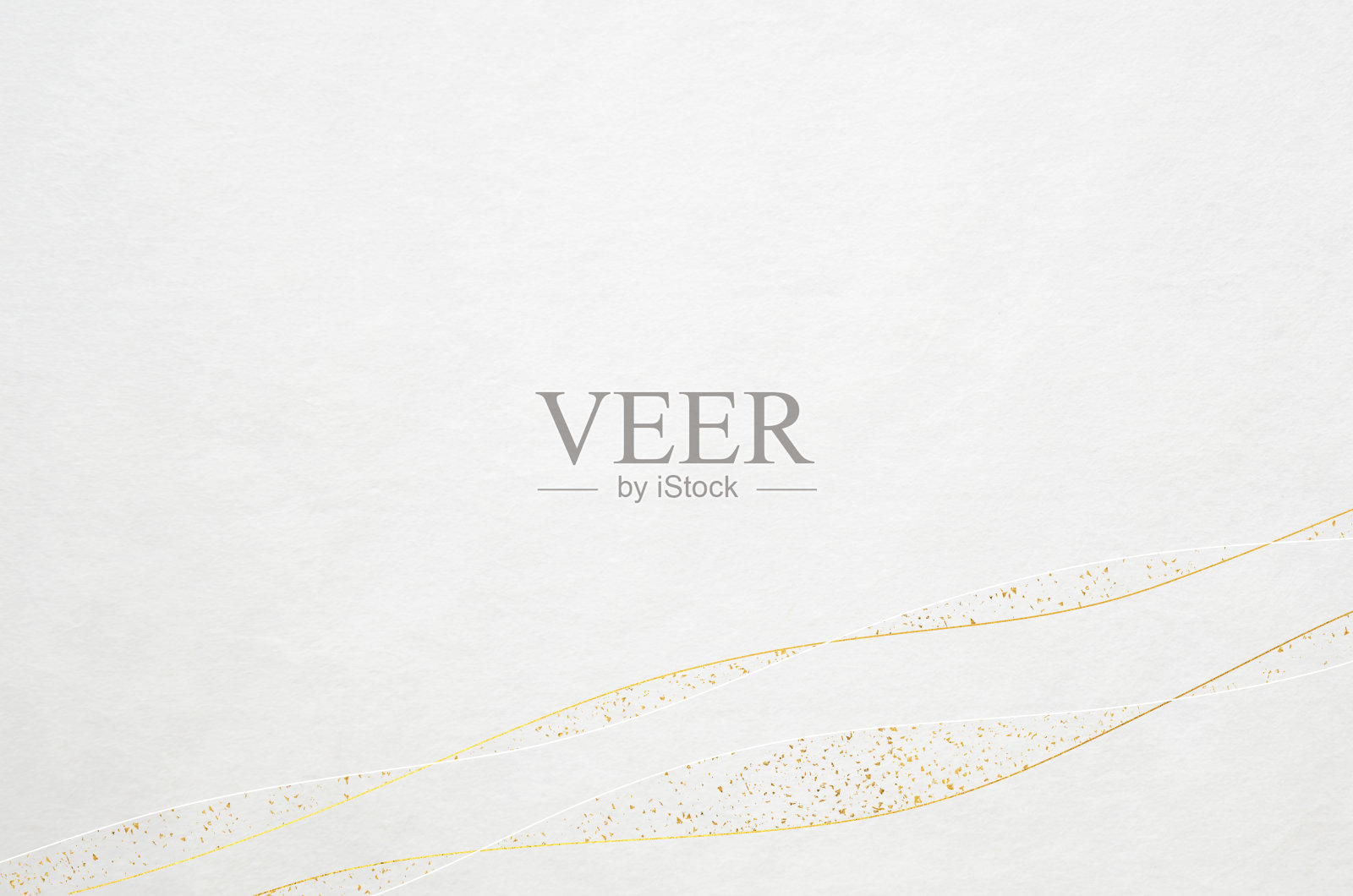 白色的日本“和石”纸纹理与优雅的金色图案照片摄影图片