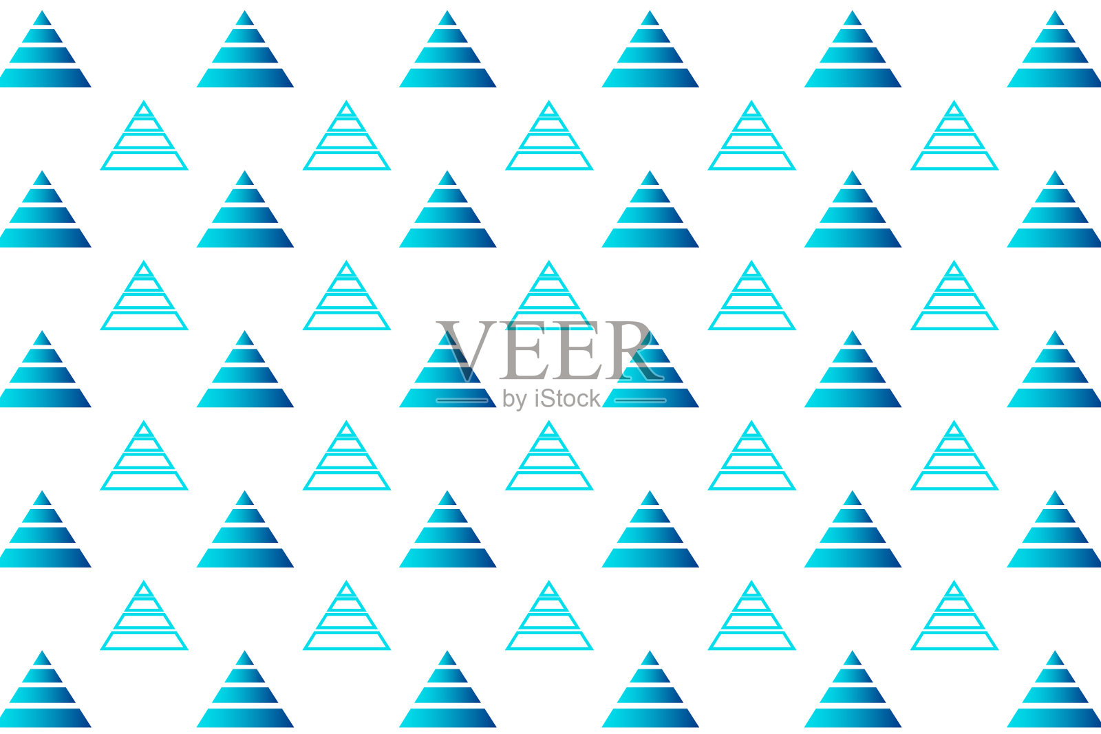 摘要金字塔层次图案背景插画图片素材