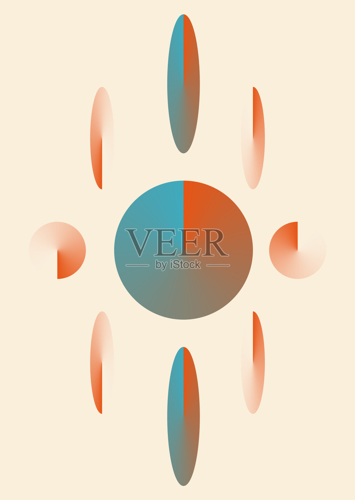 极简主义和抽象的插图，海报设计，壁纸插画图片素材