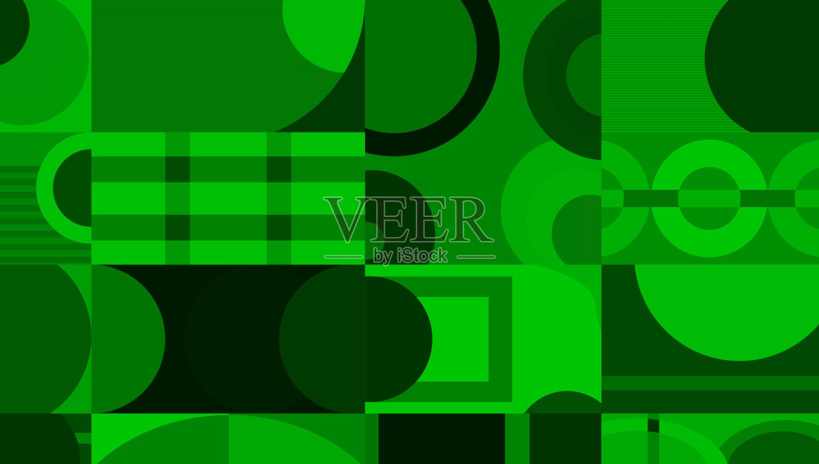 粗野的几何形状，网格，抽象的元素插画图片素材