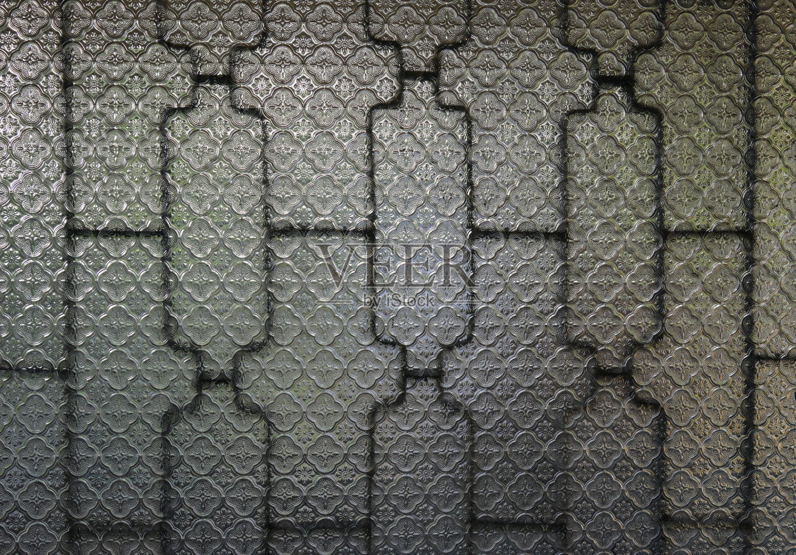 旧玻璃窗的质感照片摄影图片