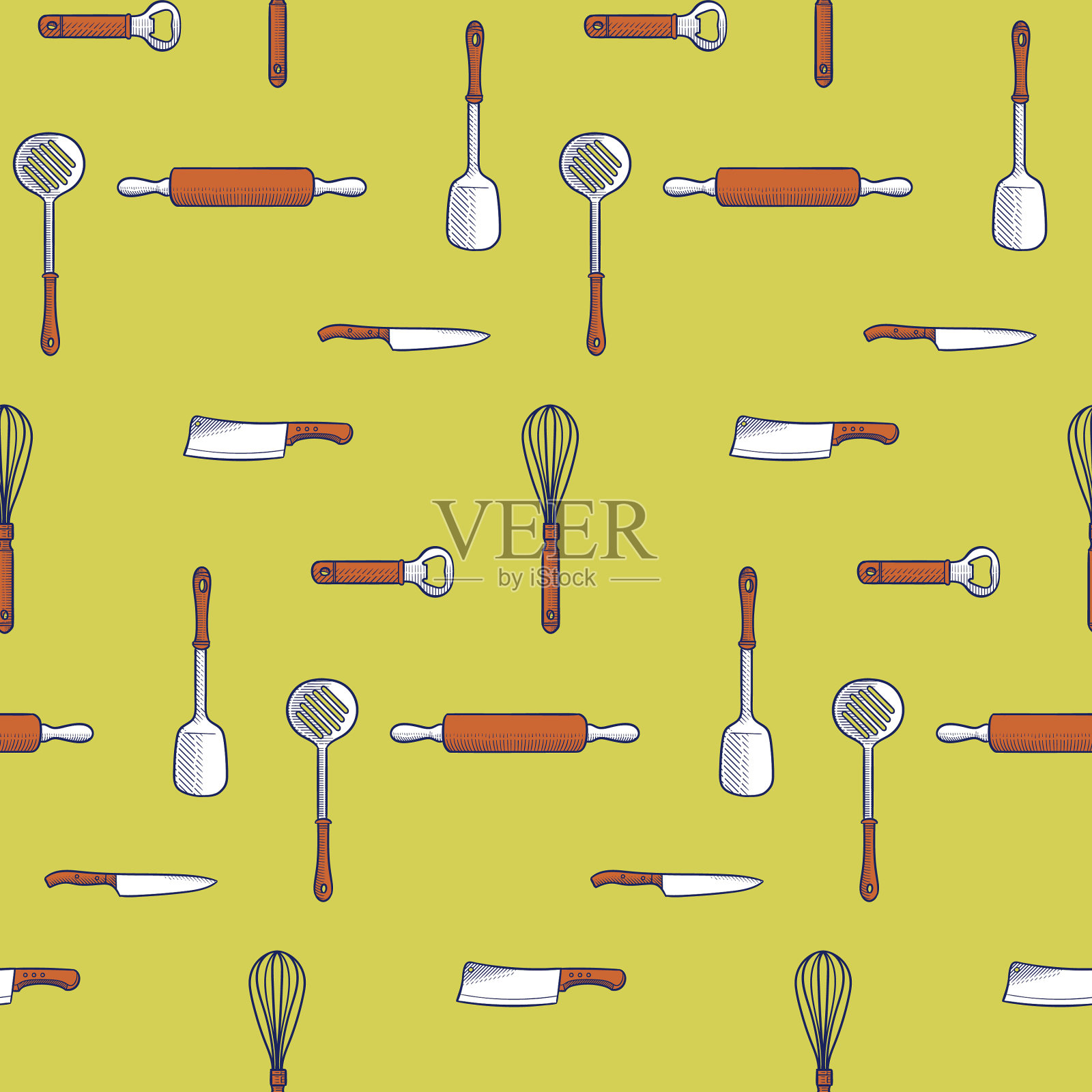 无缝模式插画图片素材