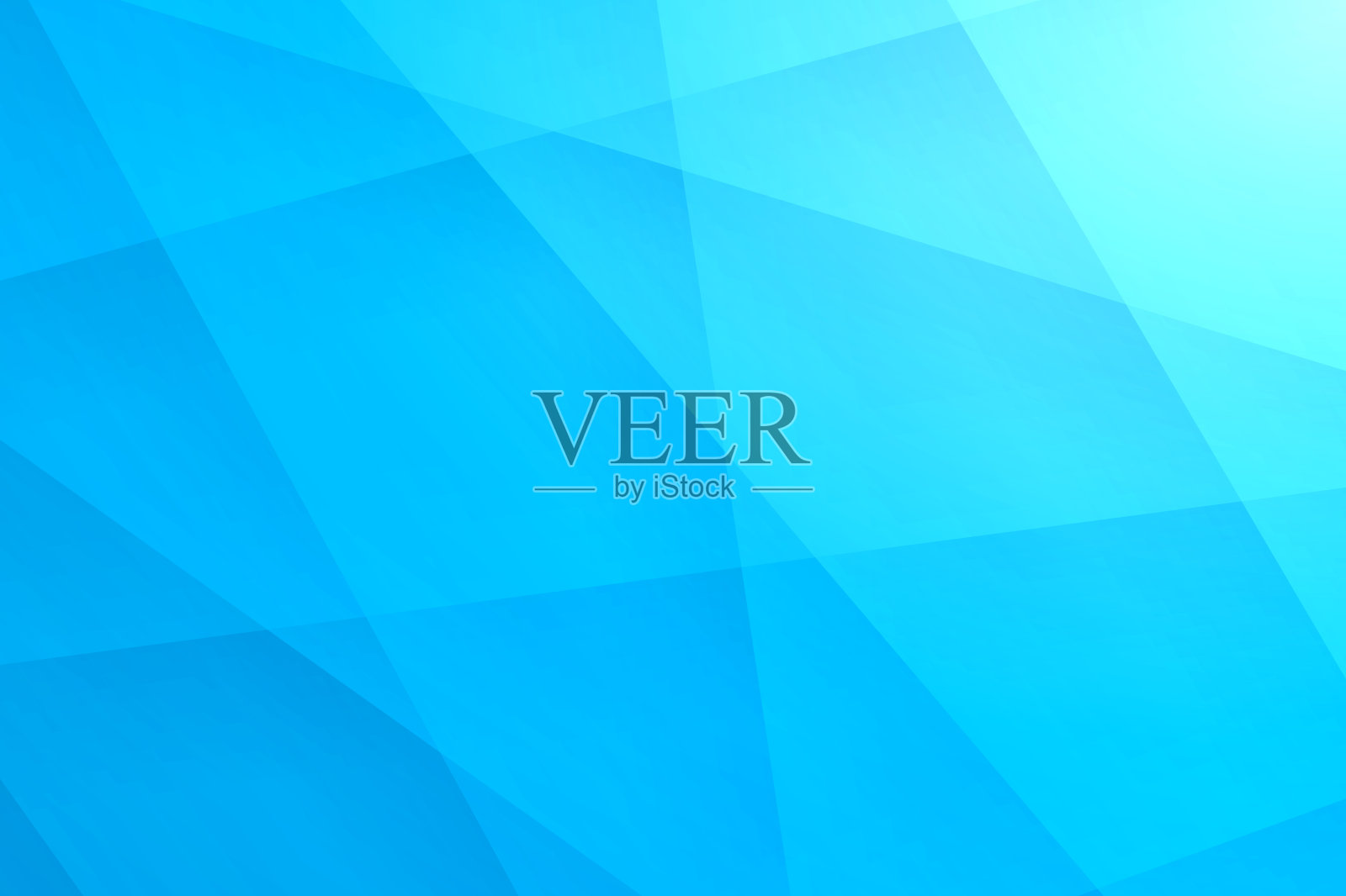 抽象的蓝色背景-几何纹理插画图片素材