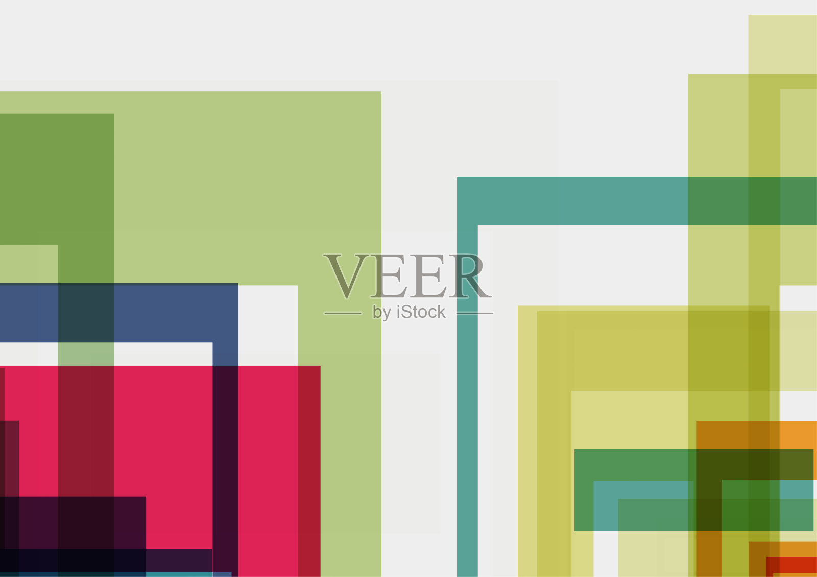 抽象的颜色透明几何极简主义检查设计元素图案横幅背景插画图片素材