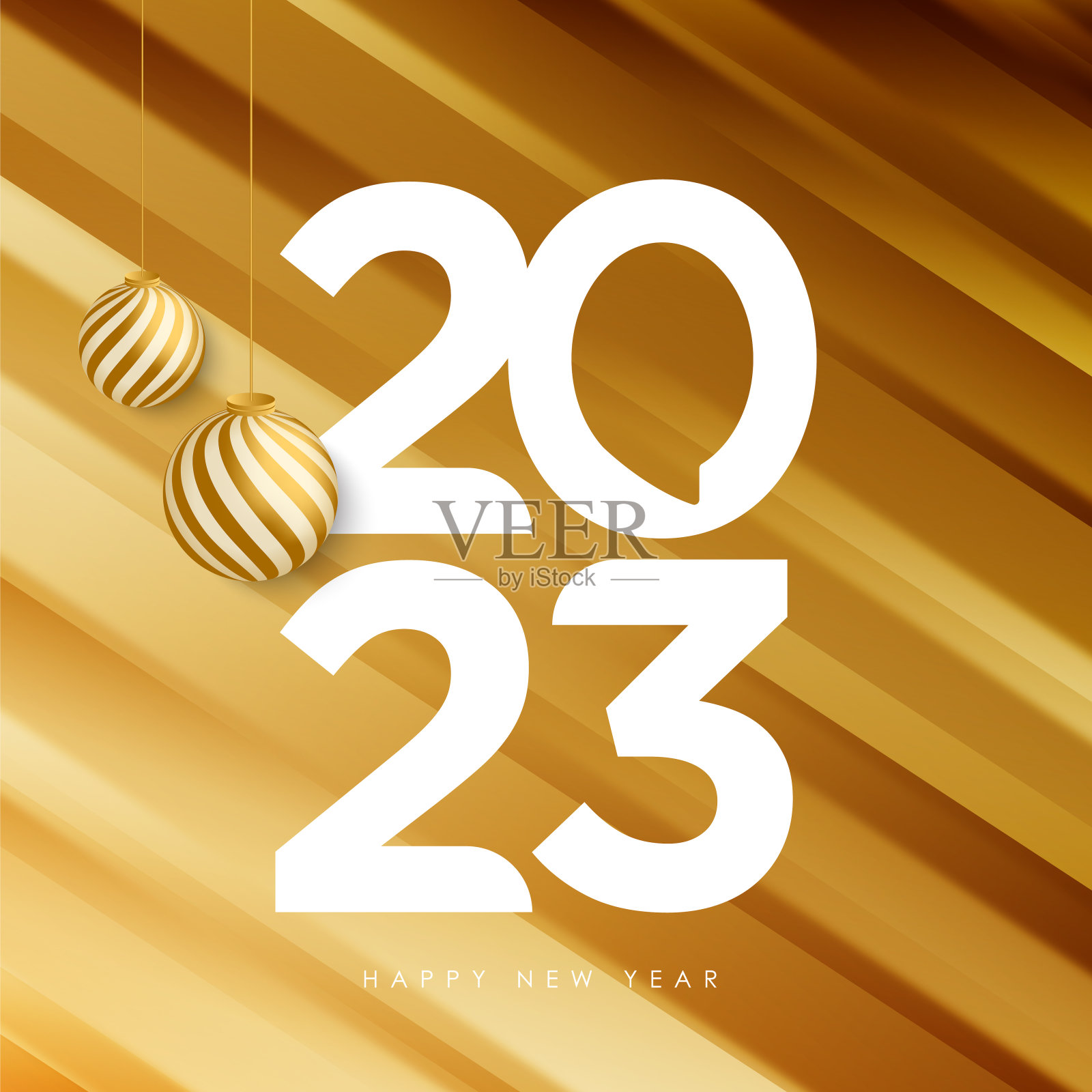 2023. 新年快乐。抽象的圣诞矢量插图。节日快乐设计贺卡，徽章，邀请，日历等矢量股票插图插画图片素材