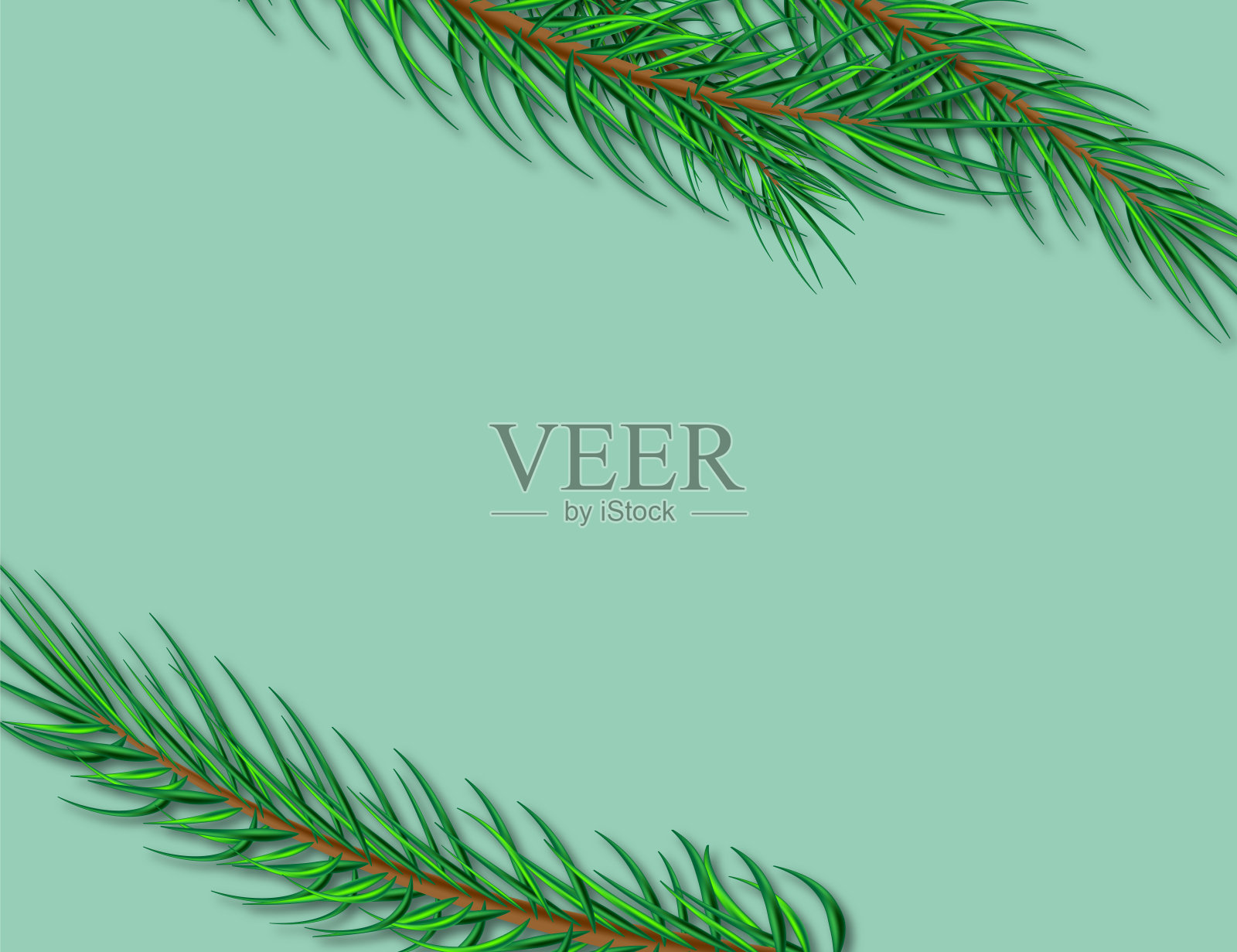 抽象圣诞节或新年快乐的背景矢量插图。节日快乐设计贺卡，徽章，邀请，日历等矢量股票插图插画图片素材