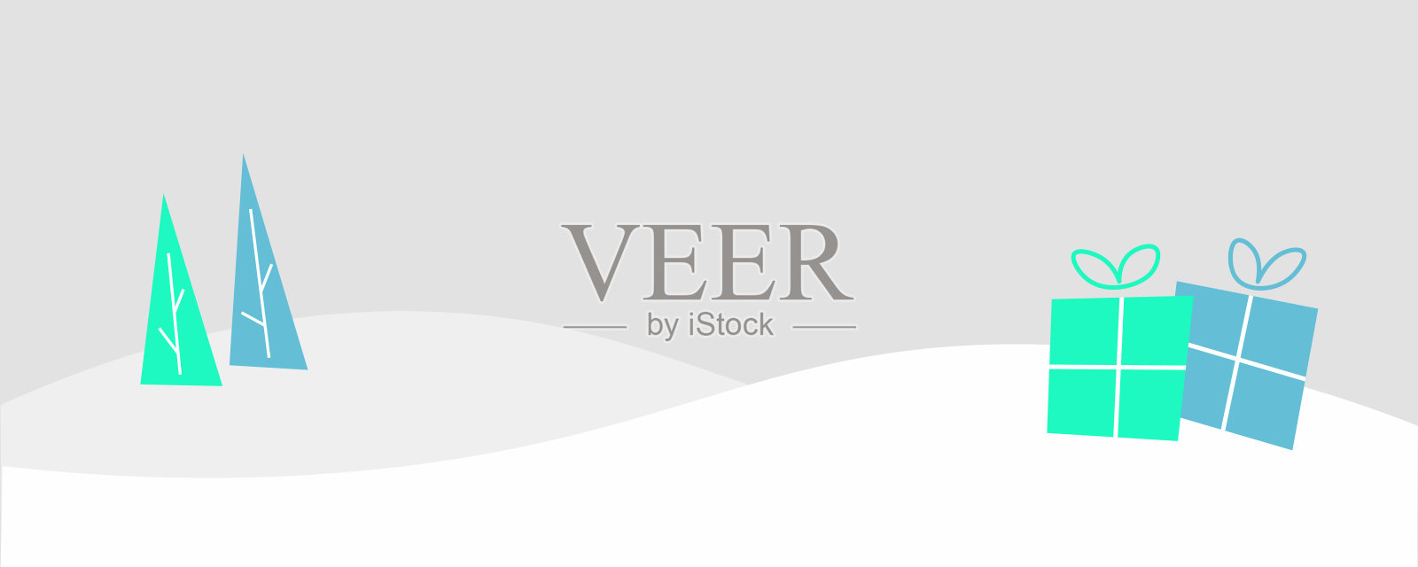 圣诞节的背景插画图片素材