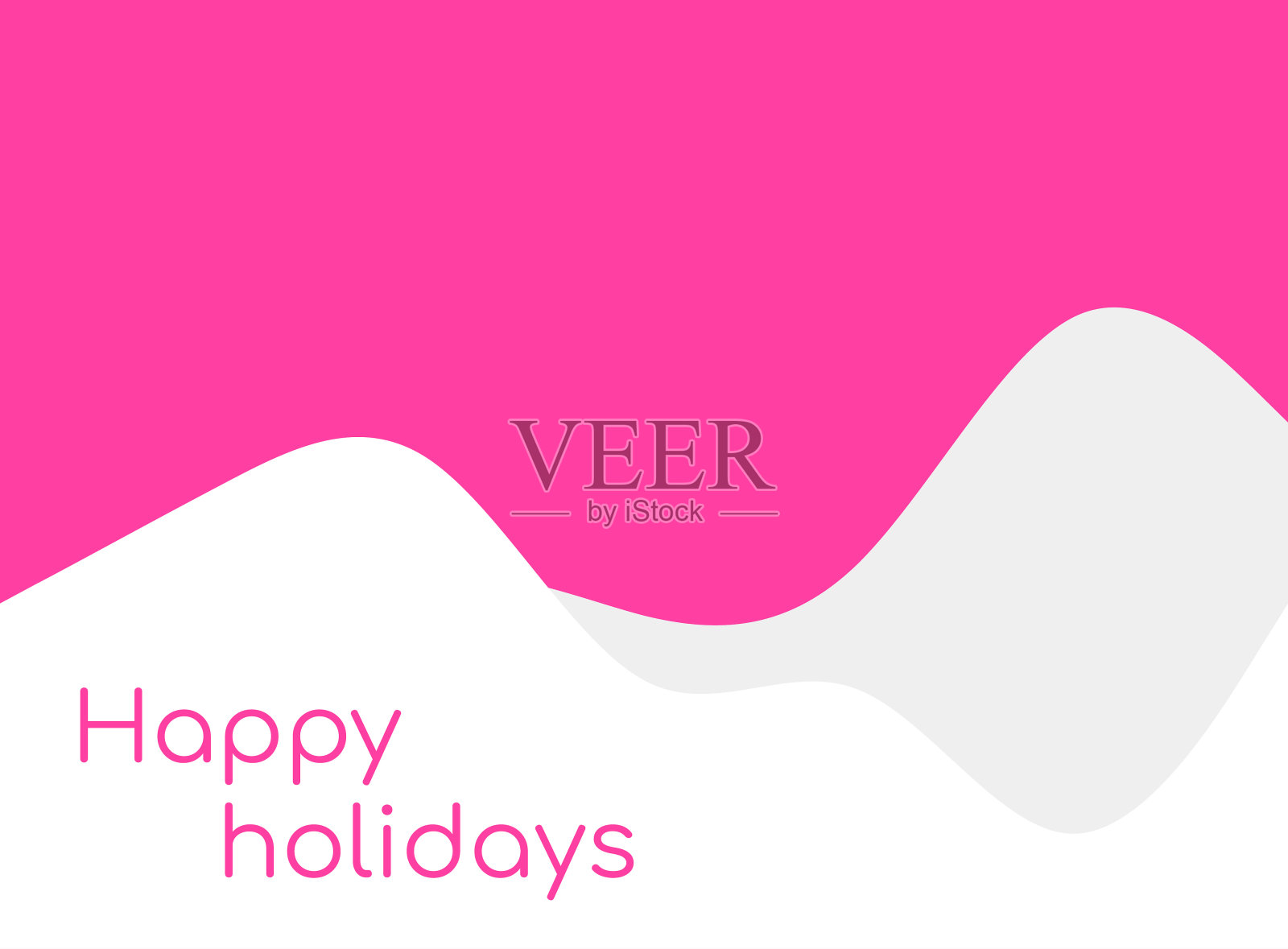 圣诞假期设计插画图片素材