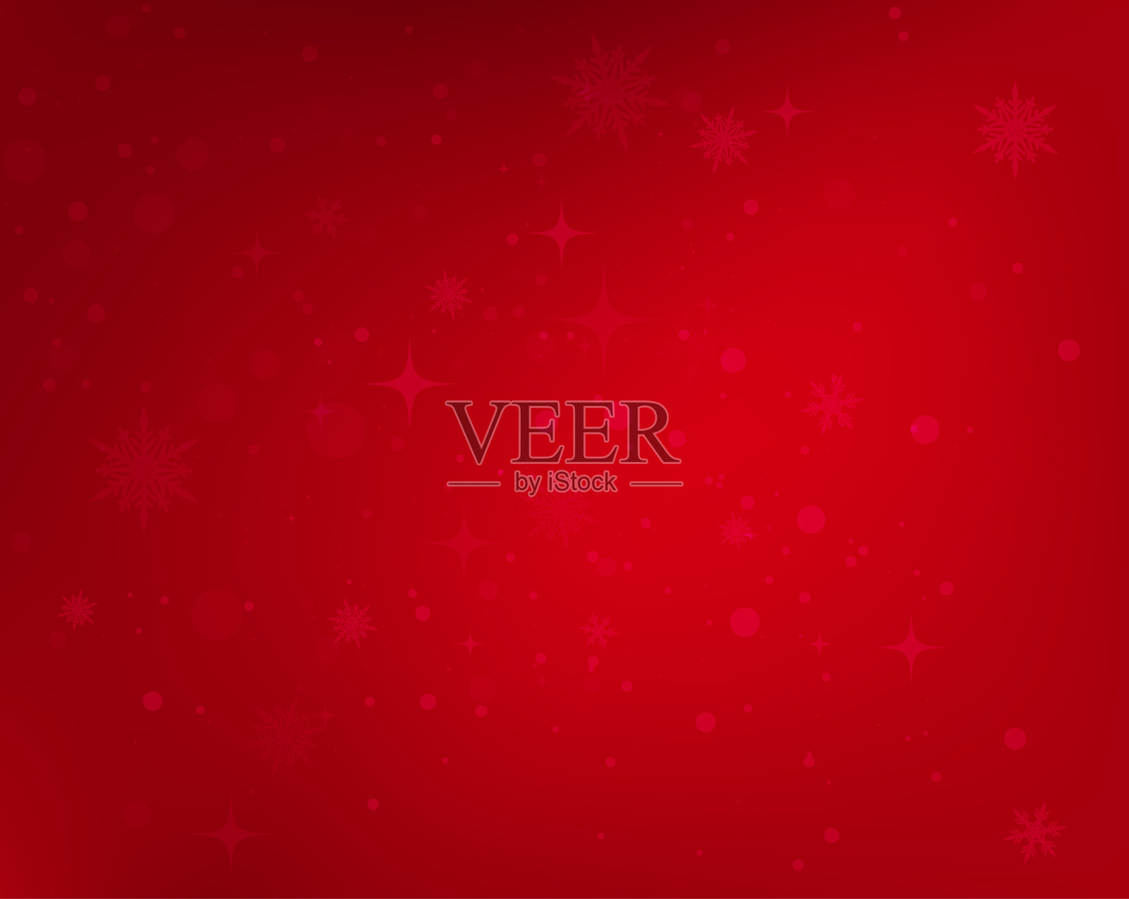 红色bg插画图片素材