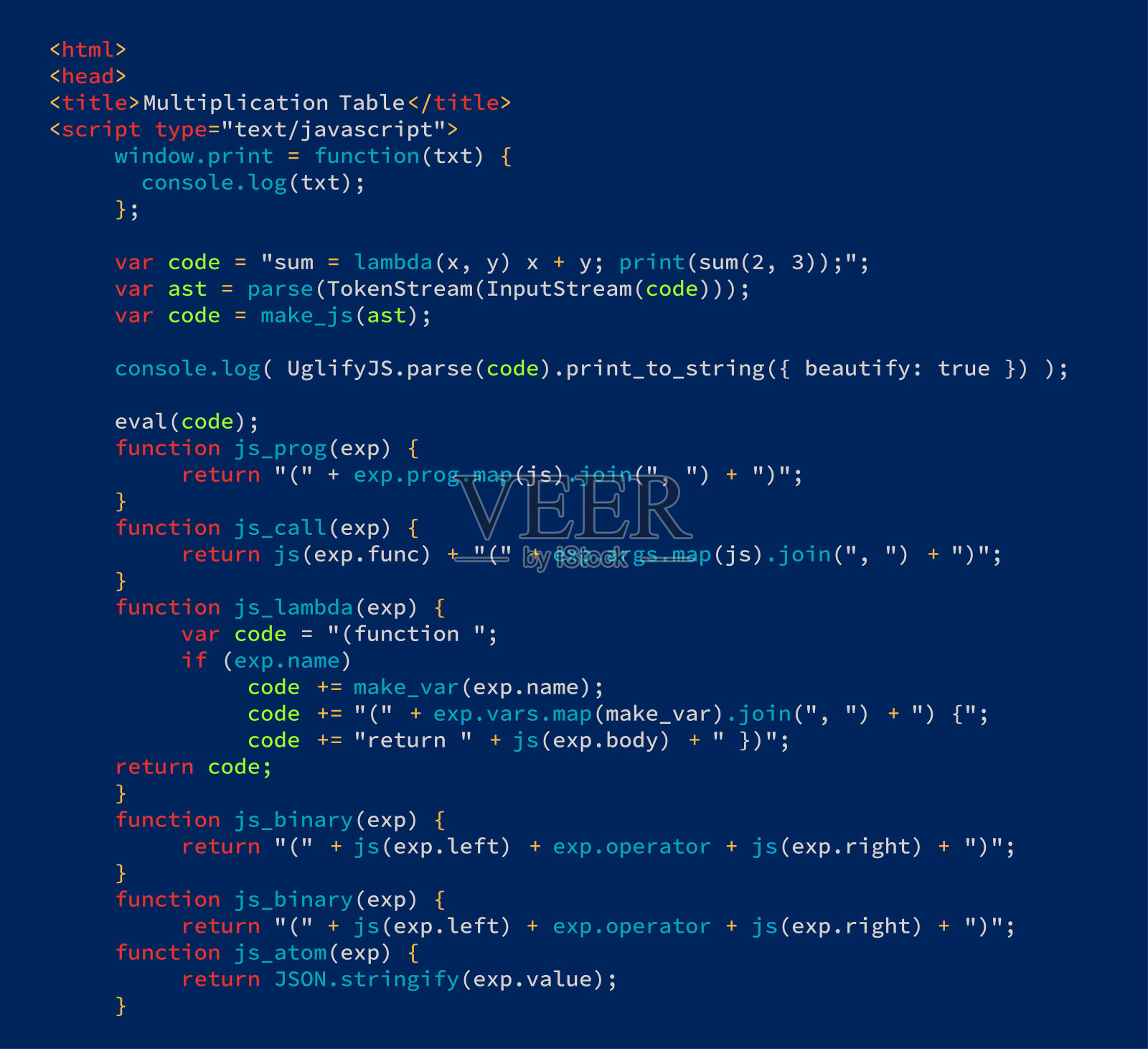 程序代码。软件数字摘要代码Javascript文本。矢量图插画图片素材