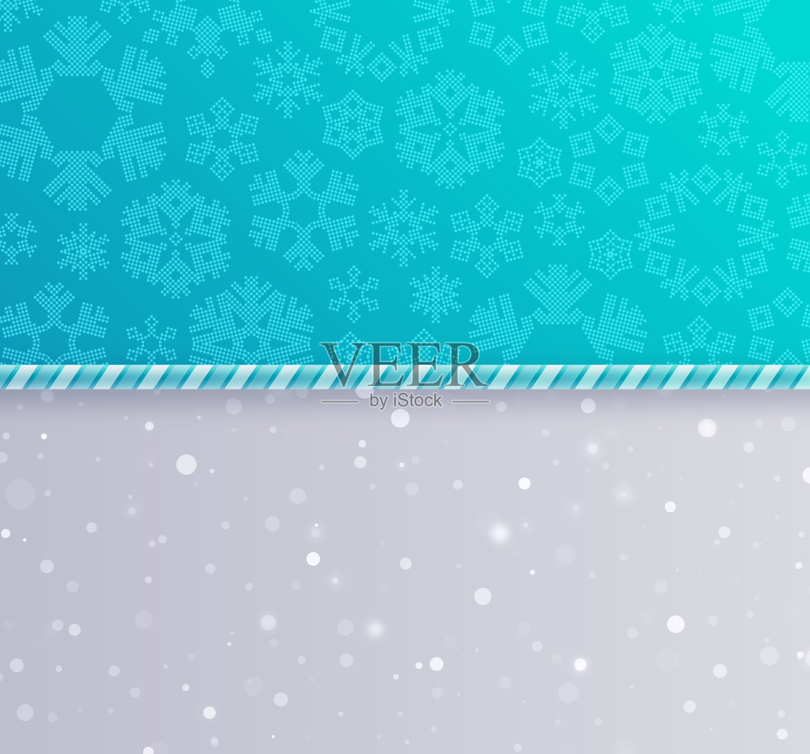 冬季雪景抽象背景插画图片素材