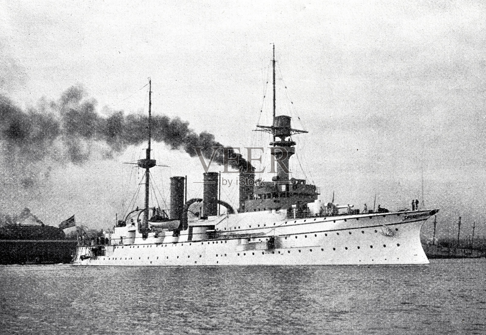 德国人Kreuzer Hertha的威尼斯之旅插画图片素材