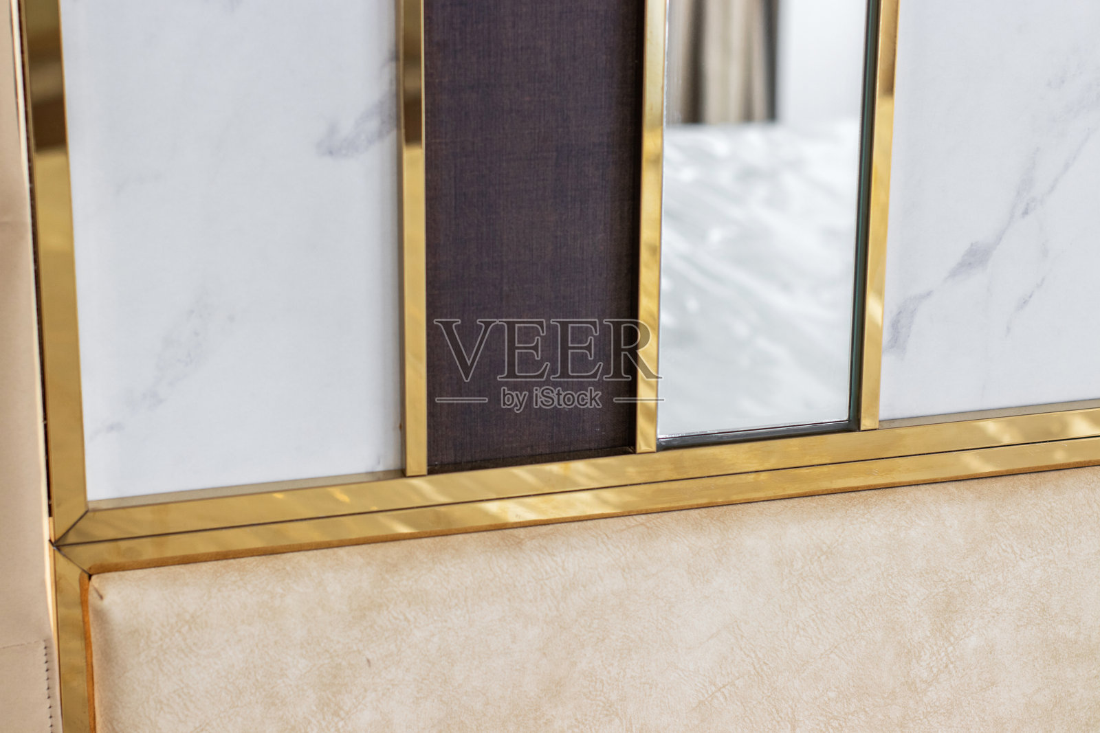 封闭豪华大理石墙壁的房子照片摄影图片