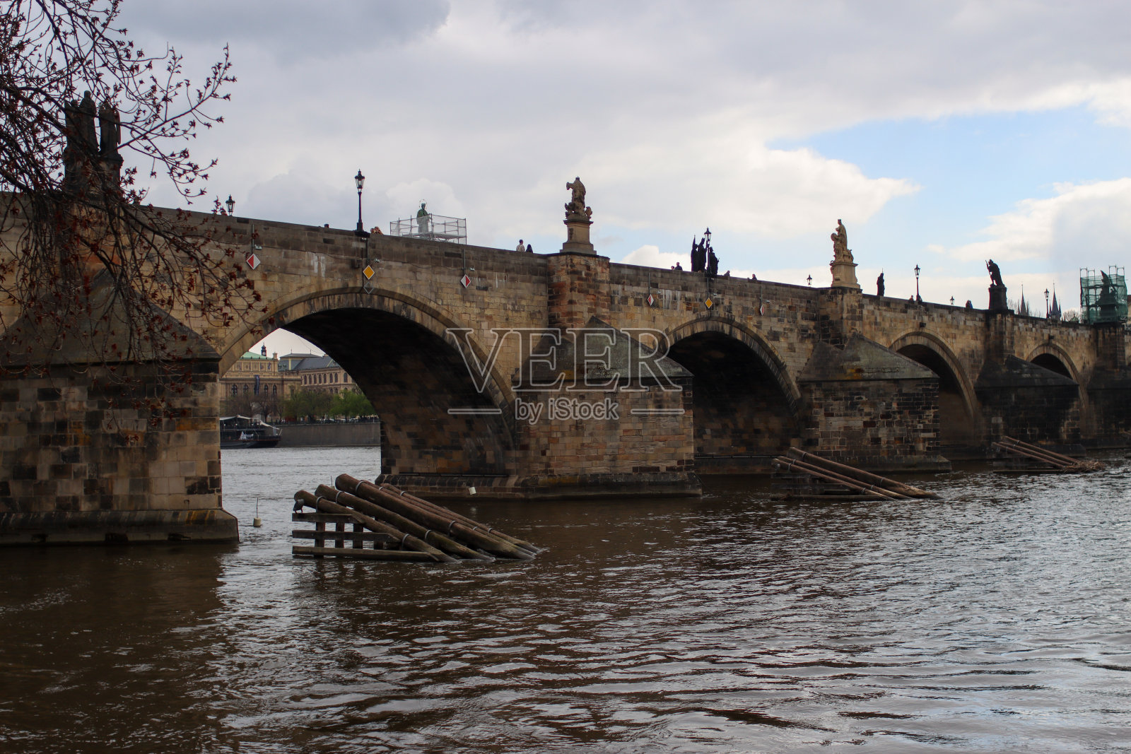 查尔斯桥照片摄影图片