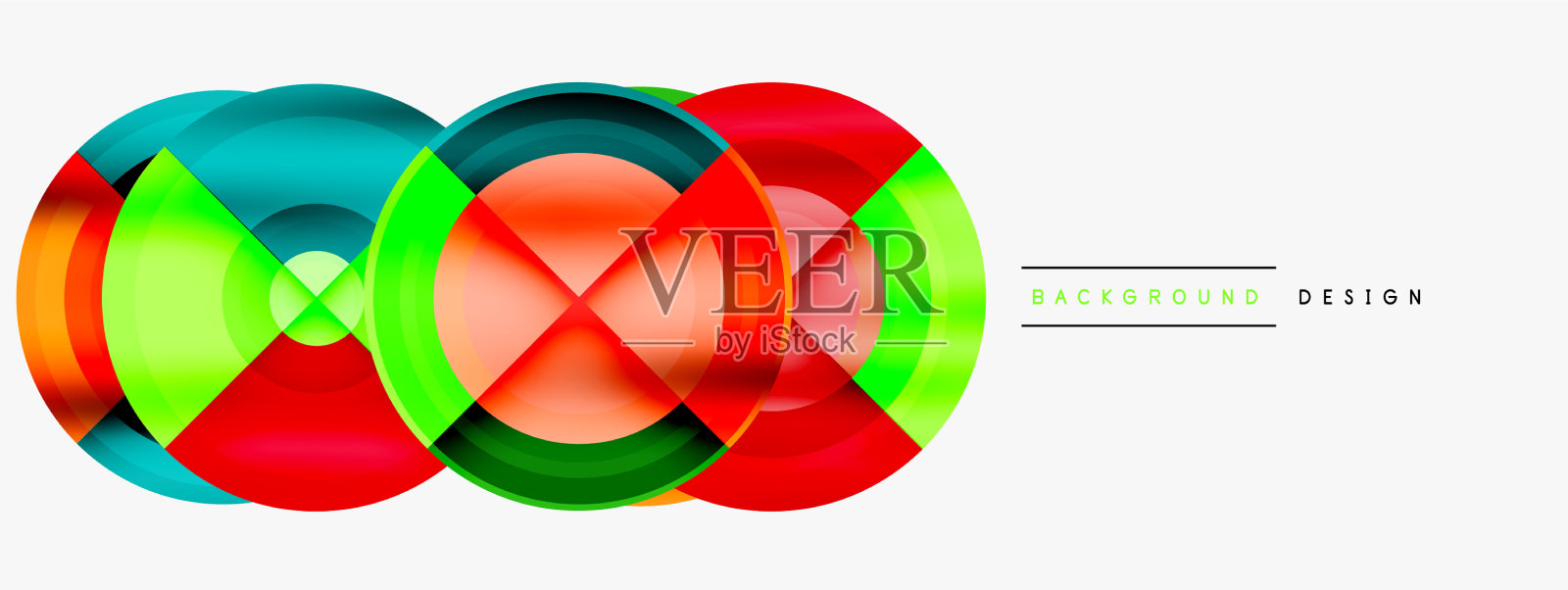 圆形图案背景抽象背景插画图片素材