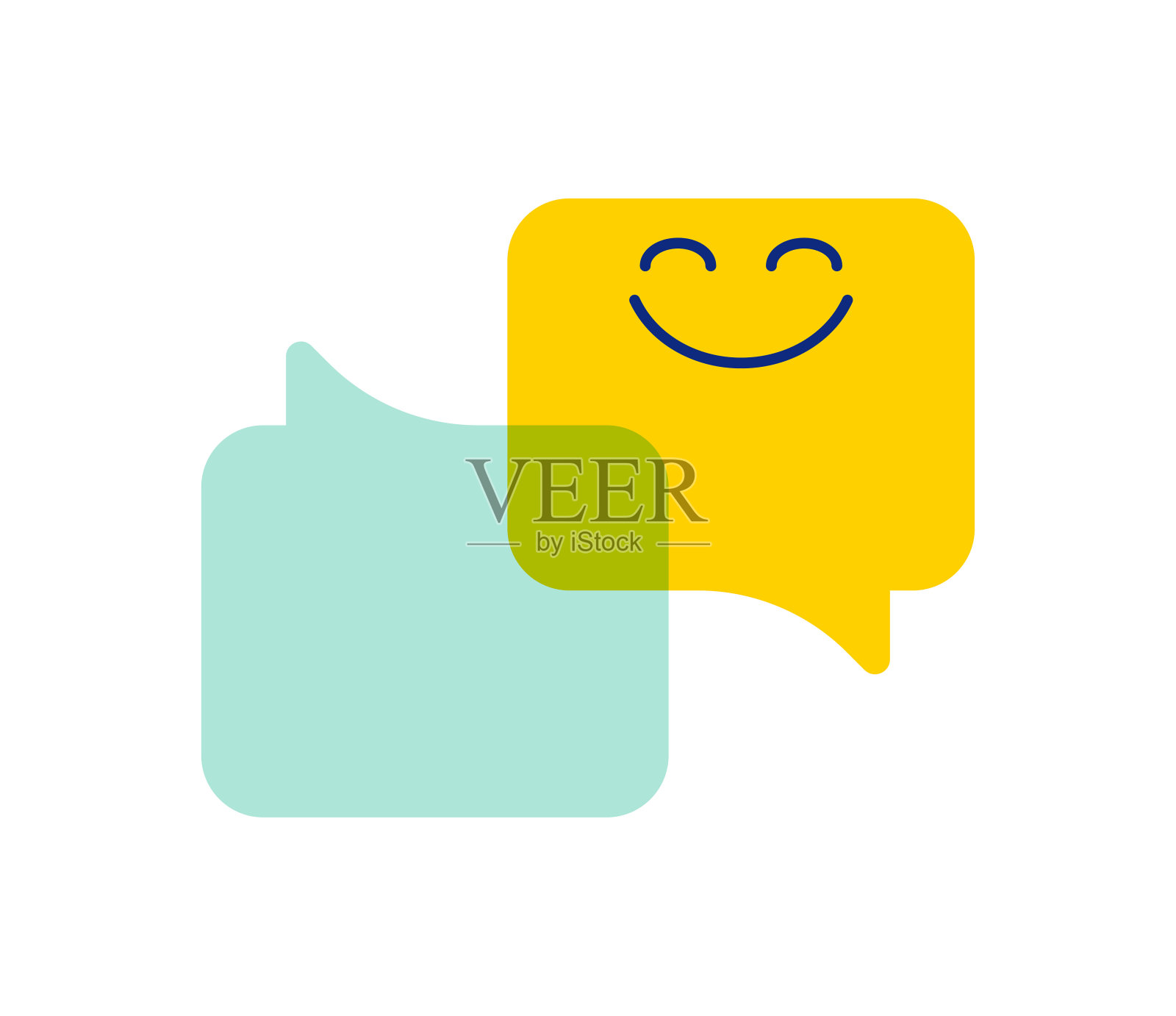 表情符号的满意度插画图片素材