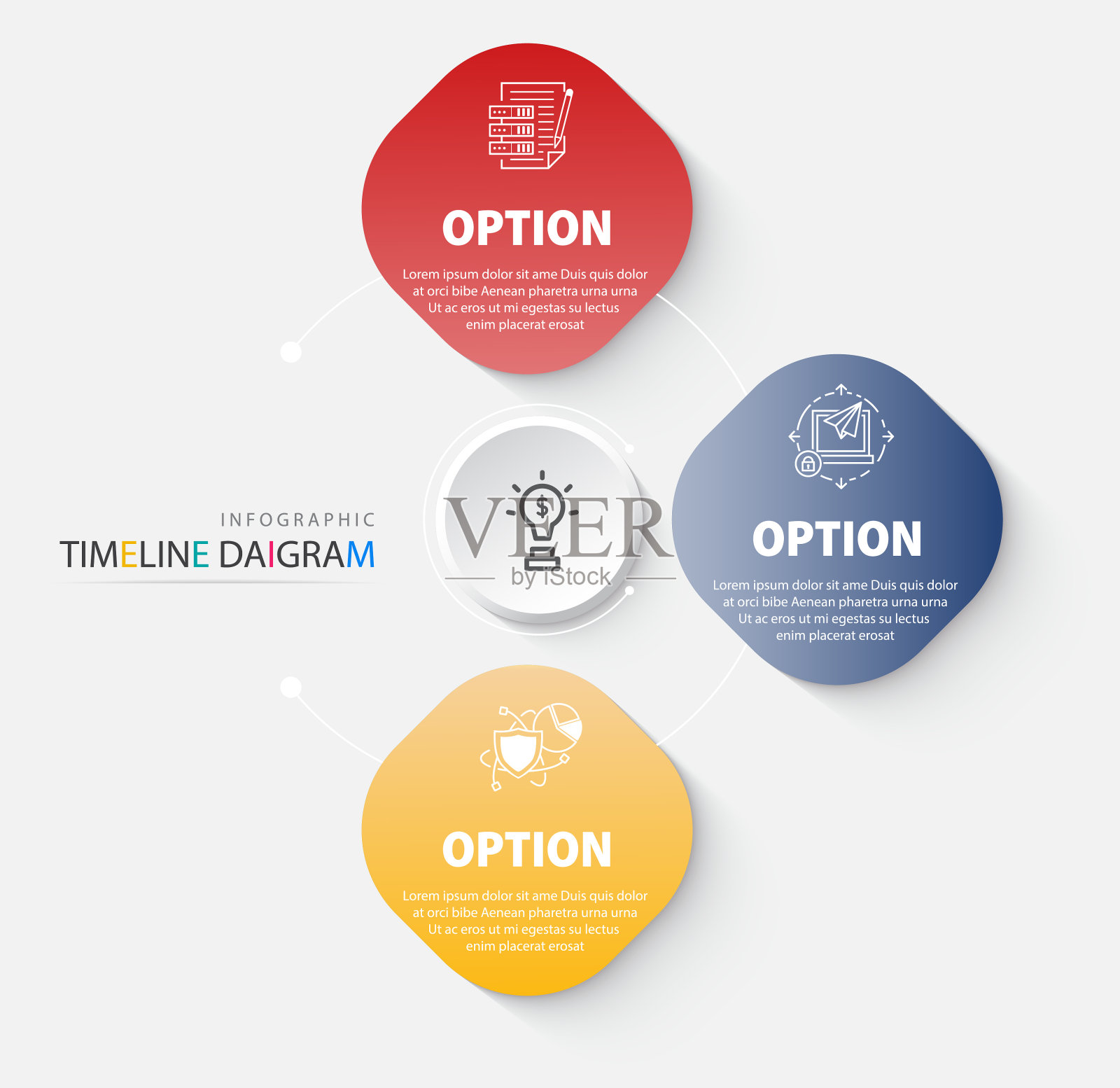 矢量信息图设计和营销展示商业信息插画图片素材