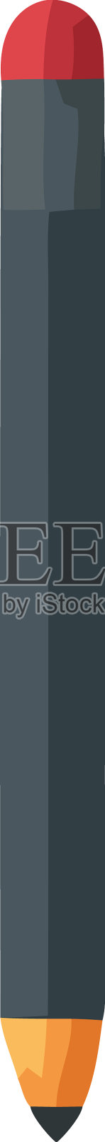 灰色铅笔图案插画图片素材