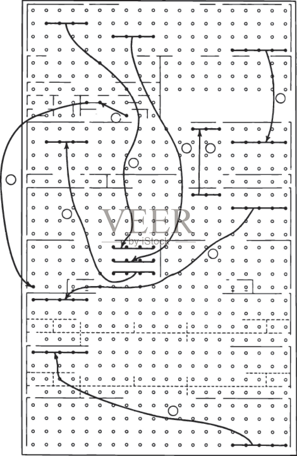 电路板插画图片素材