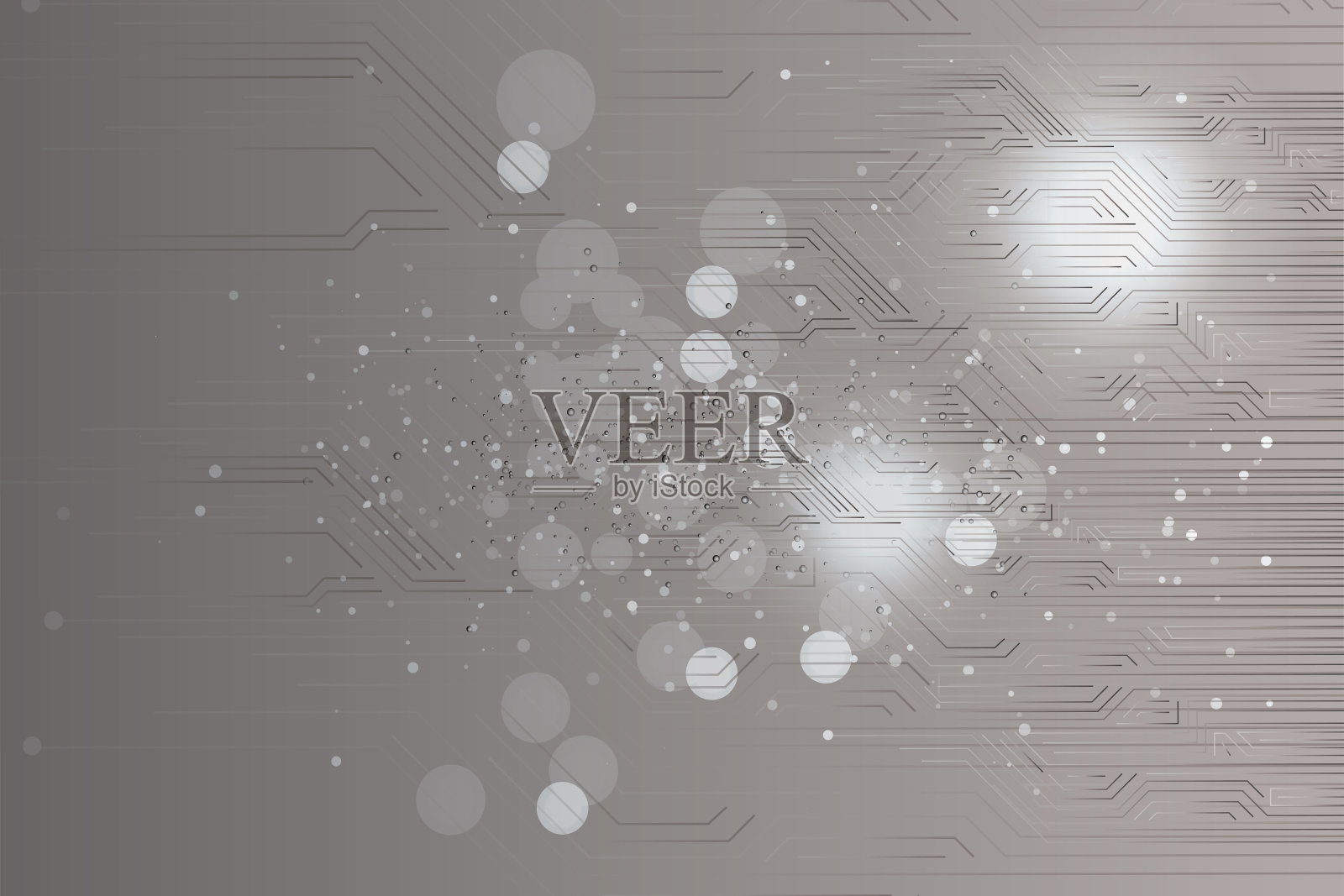 抽象的未来电路板插画图片素材