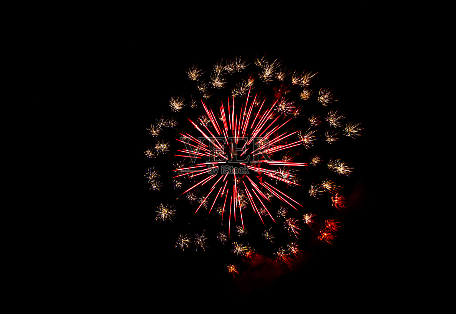 烟花照片摄影图片